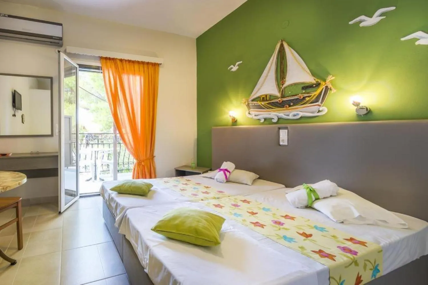 Bedroom, Bed in Elena's Studios