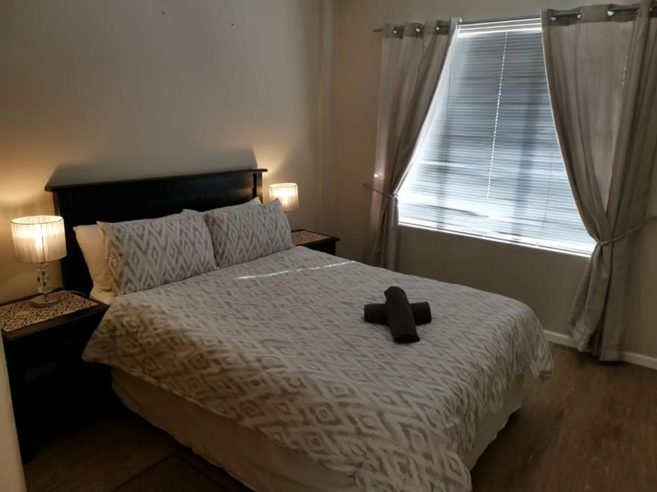 Bed in Serengeti Self Catering Units