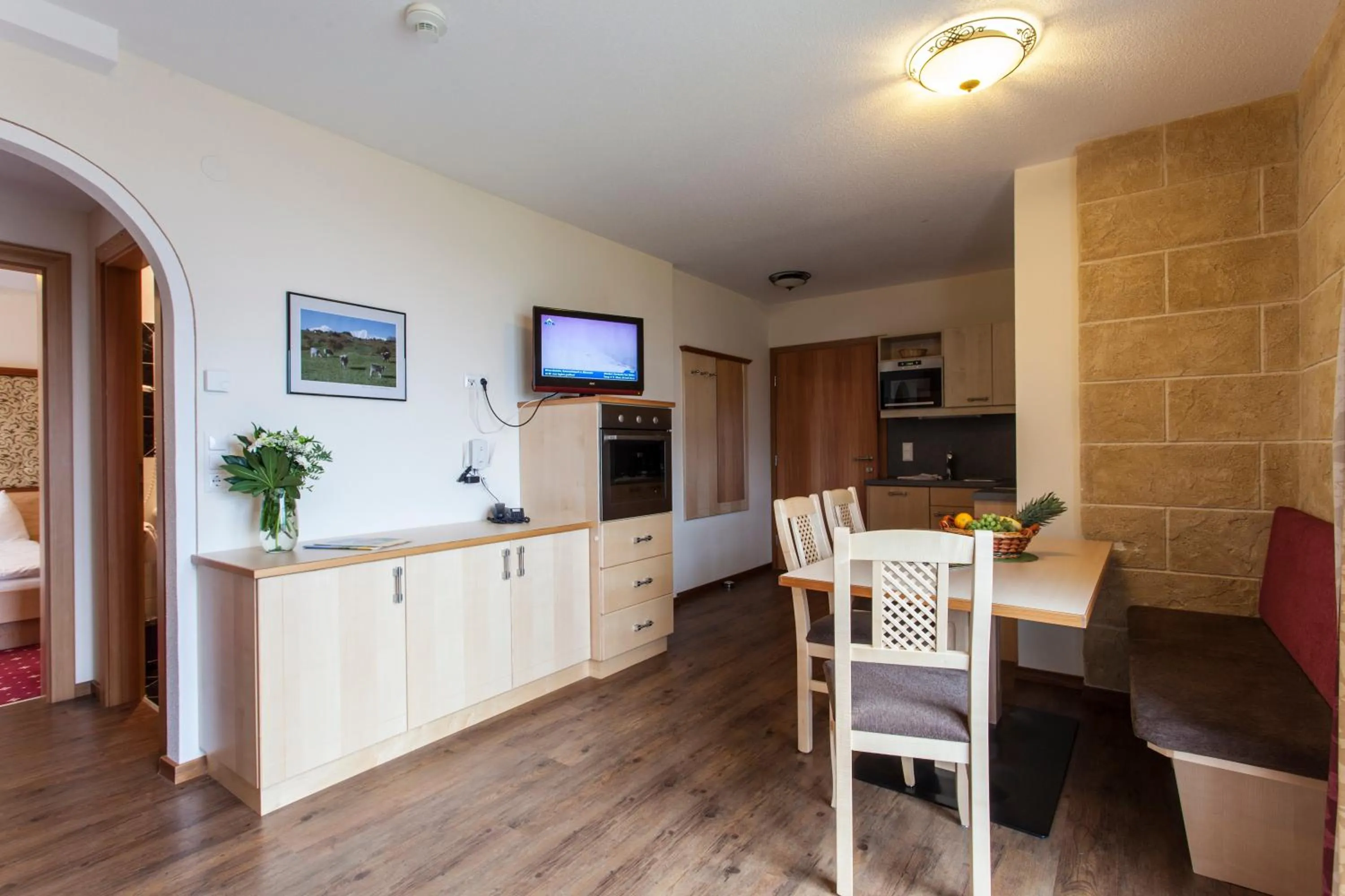 Kitchen or kitchenette in ALPENAPART LADIS ehemals Alpenapart Alexander