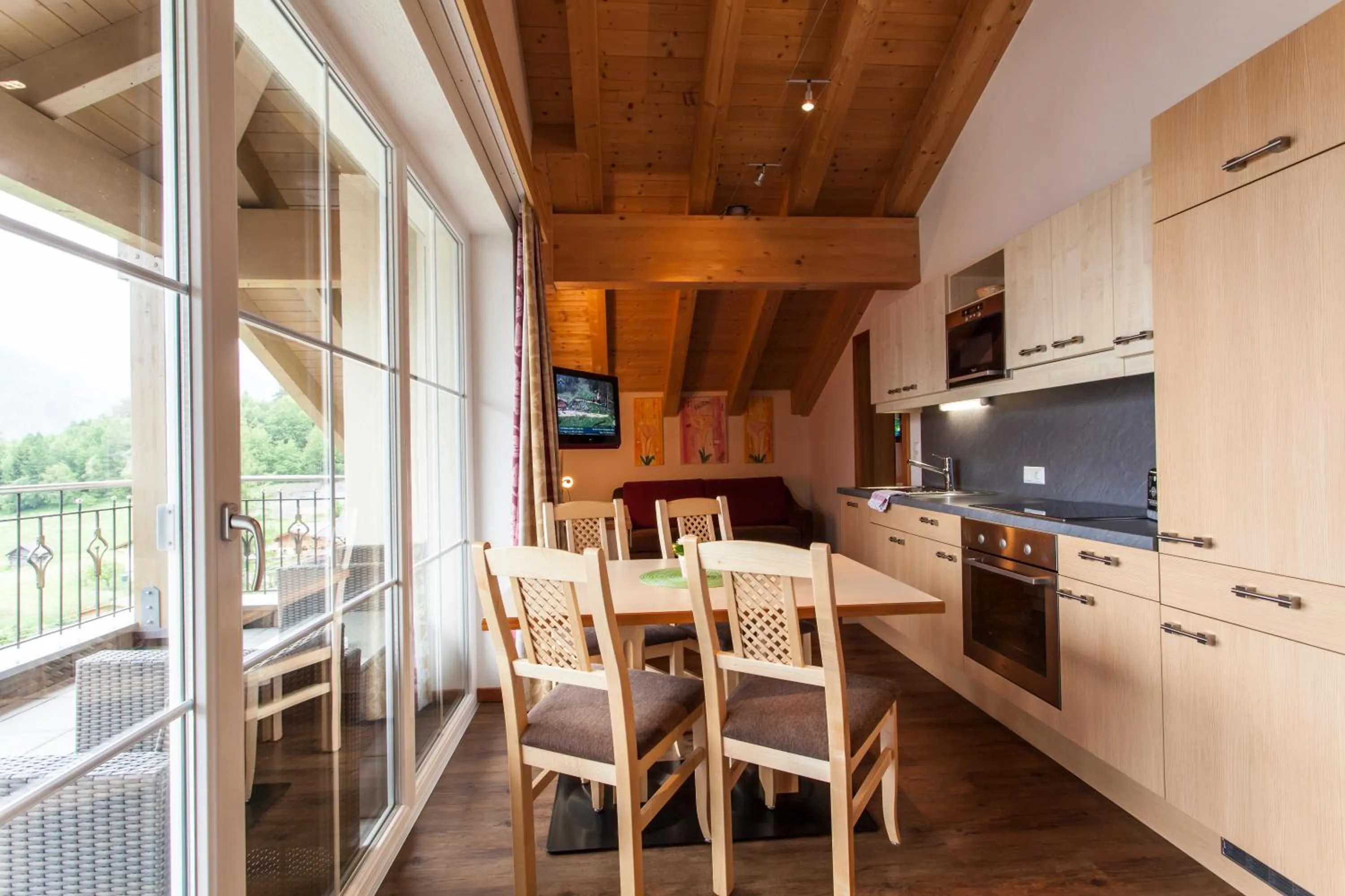 Kitchen or kitchenette in ALPENAPART LADIS ehemals Alpenapart Alexander