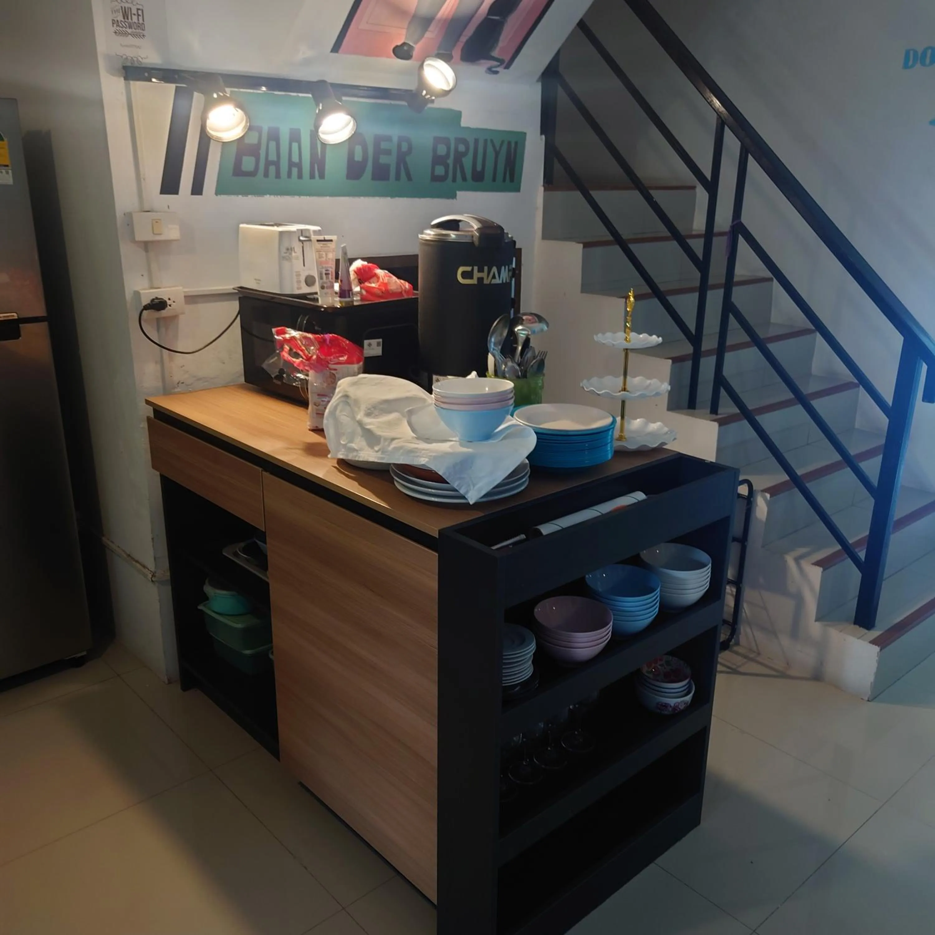Kitchen or kitchenette in Baan der Bruyn SHA