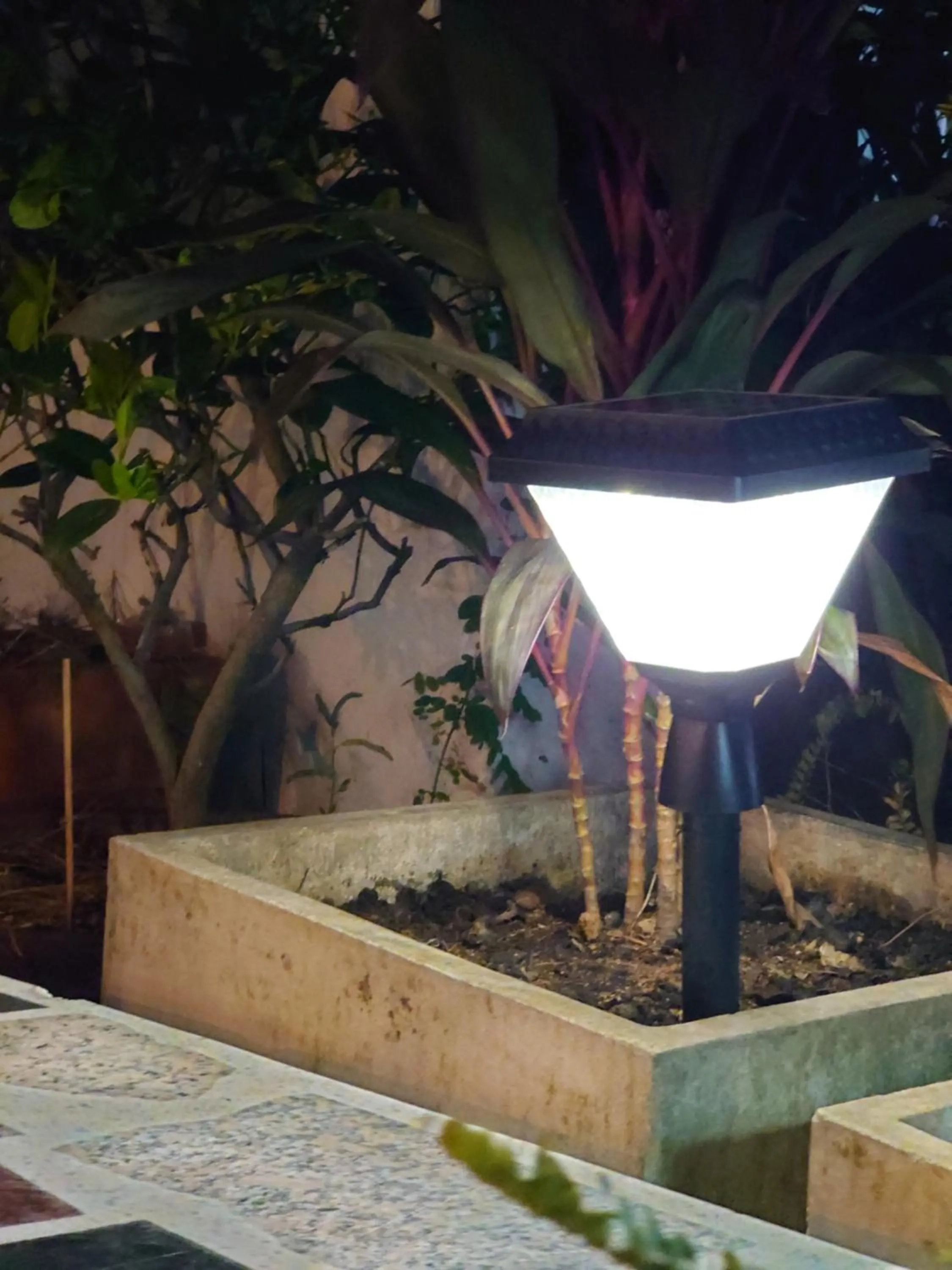 Garden view in Baan der Bruyn SHA