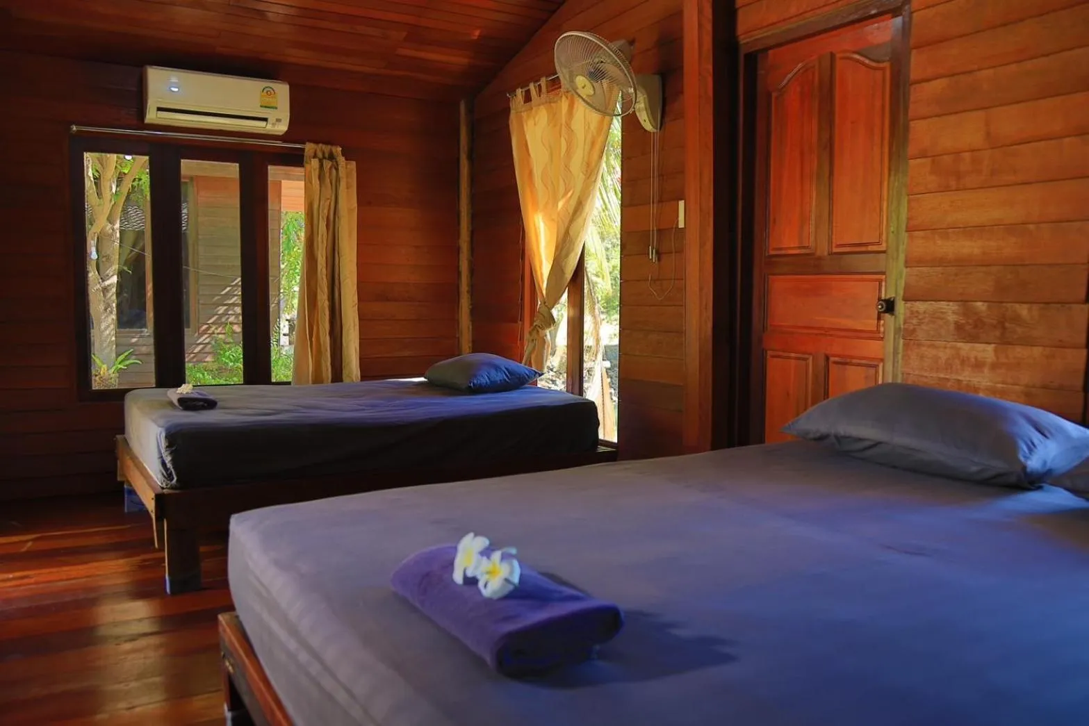 Bed in Home Style Resort