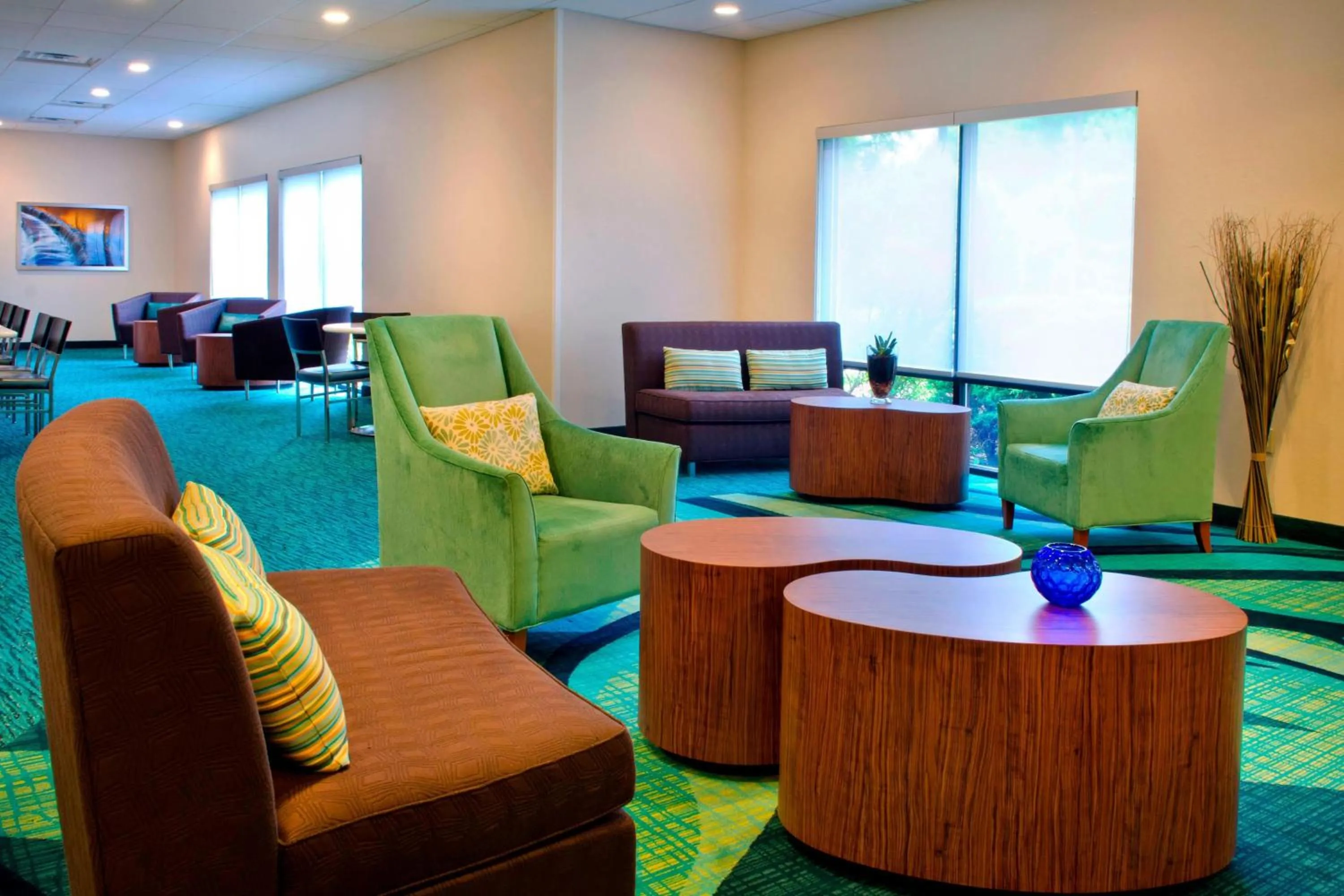 Lobby or reception in SpringHill Suites Boston Andover