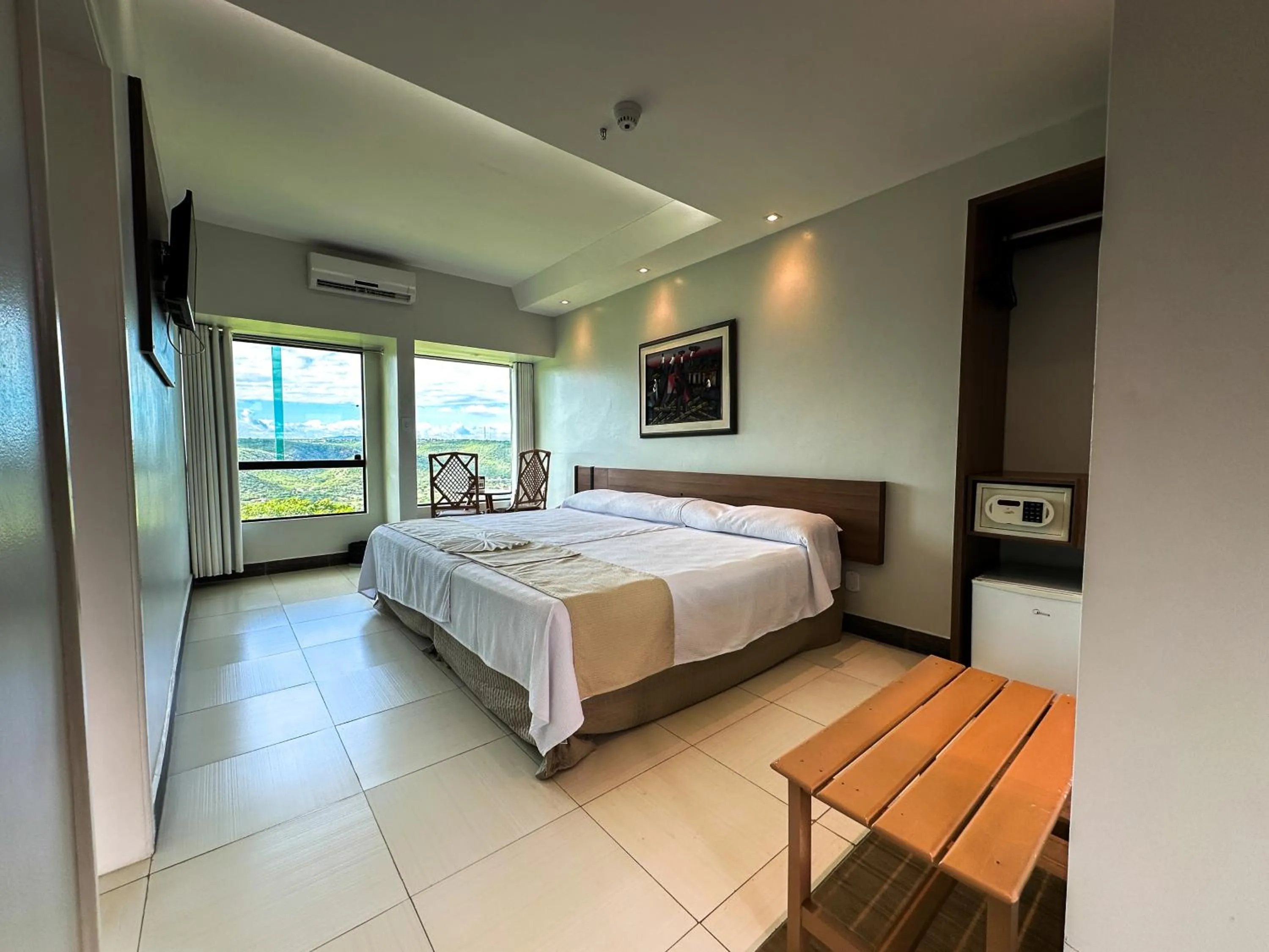 Bed in Xingó Parque Hotel