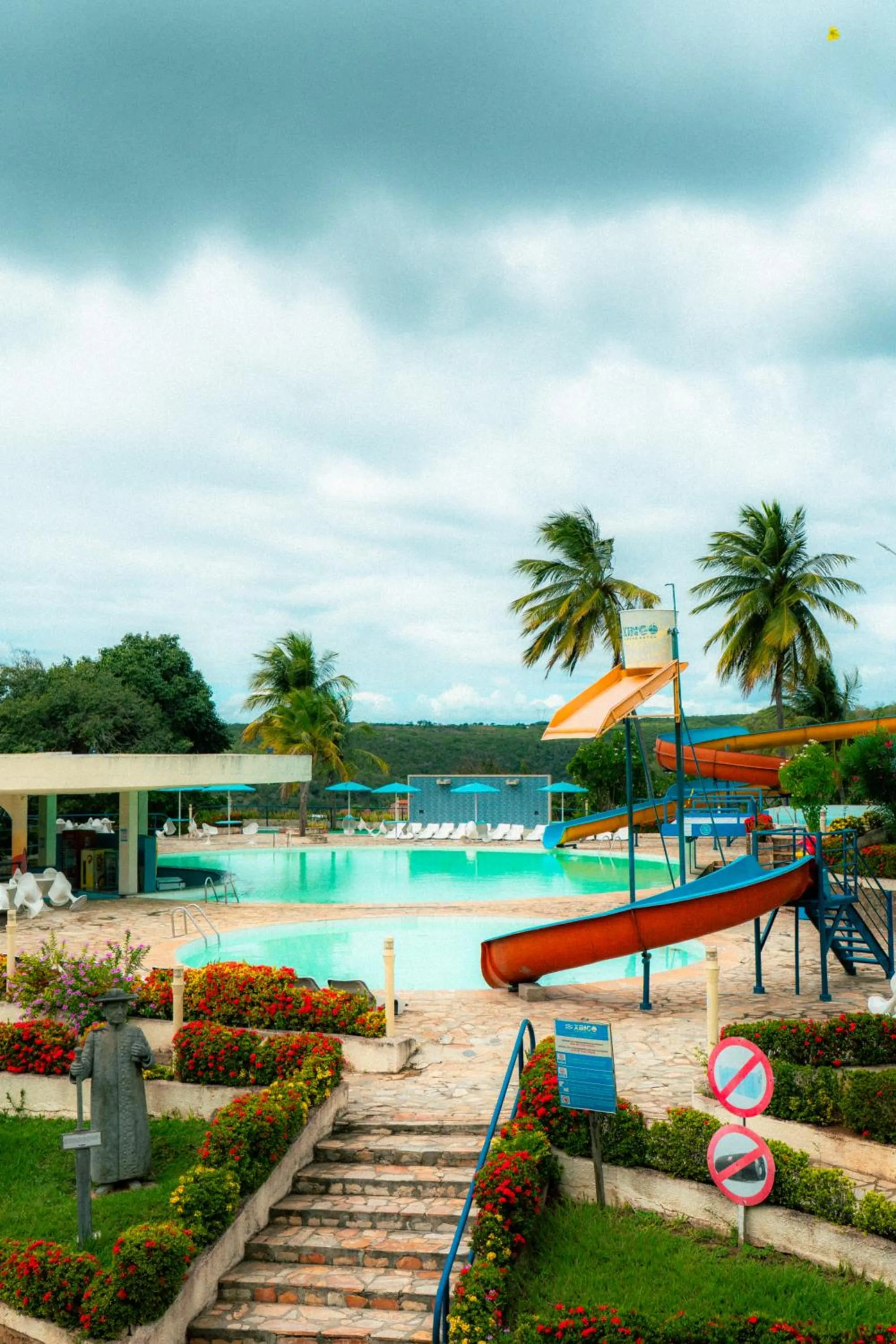 Aqua park in Xingó Parque Hotel