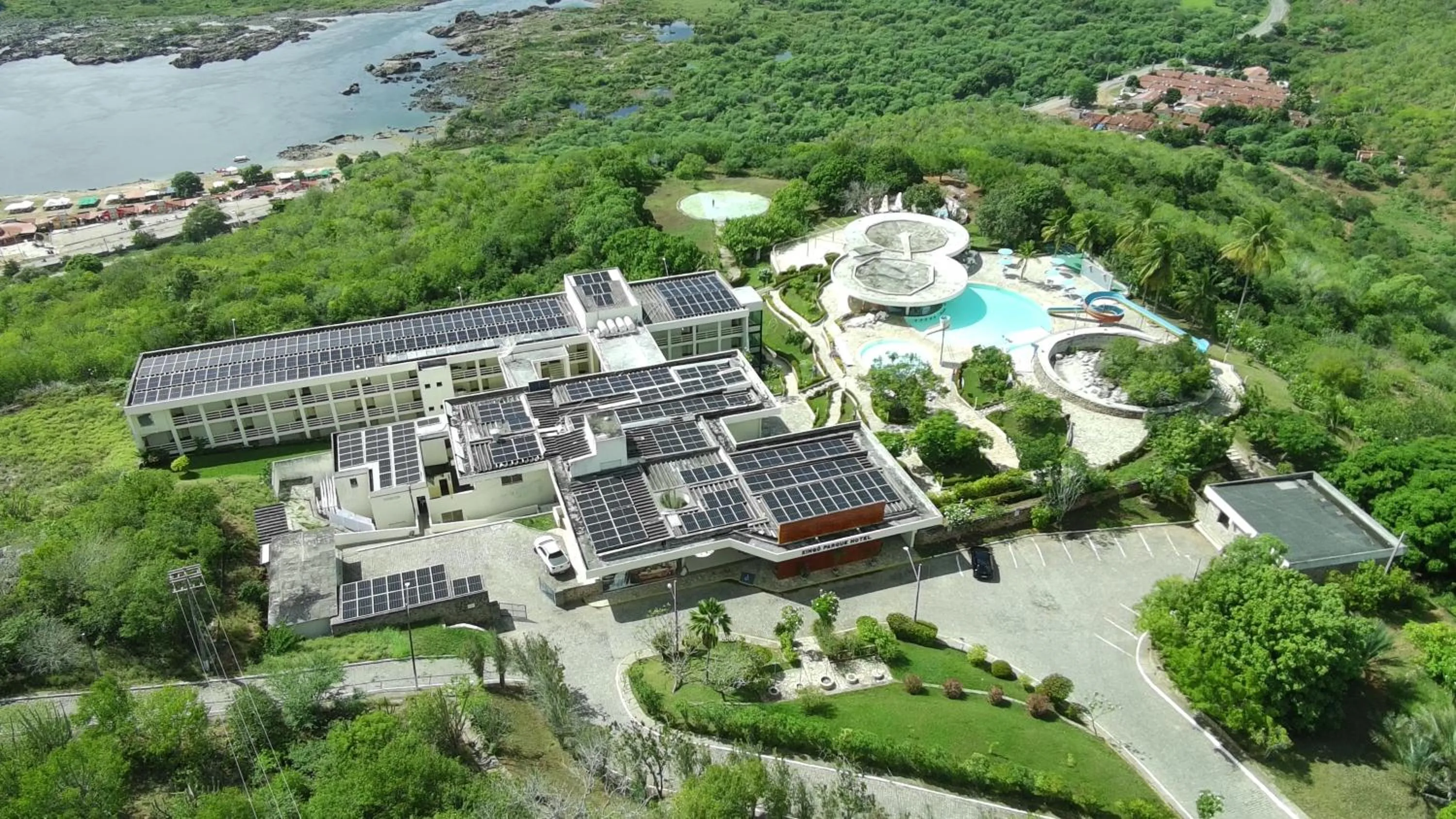 Bird's eye view in Xingó Parque Hotel
