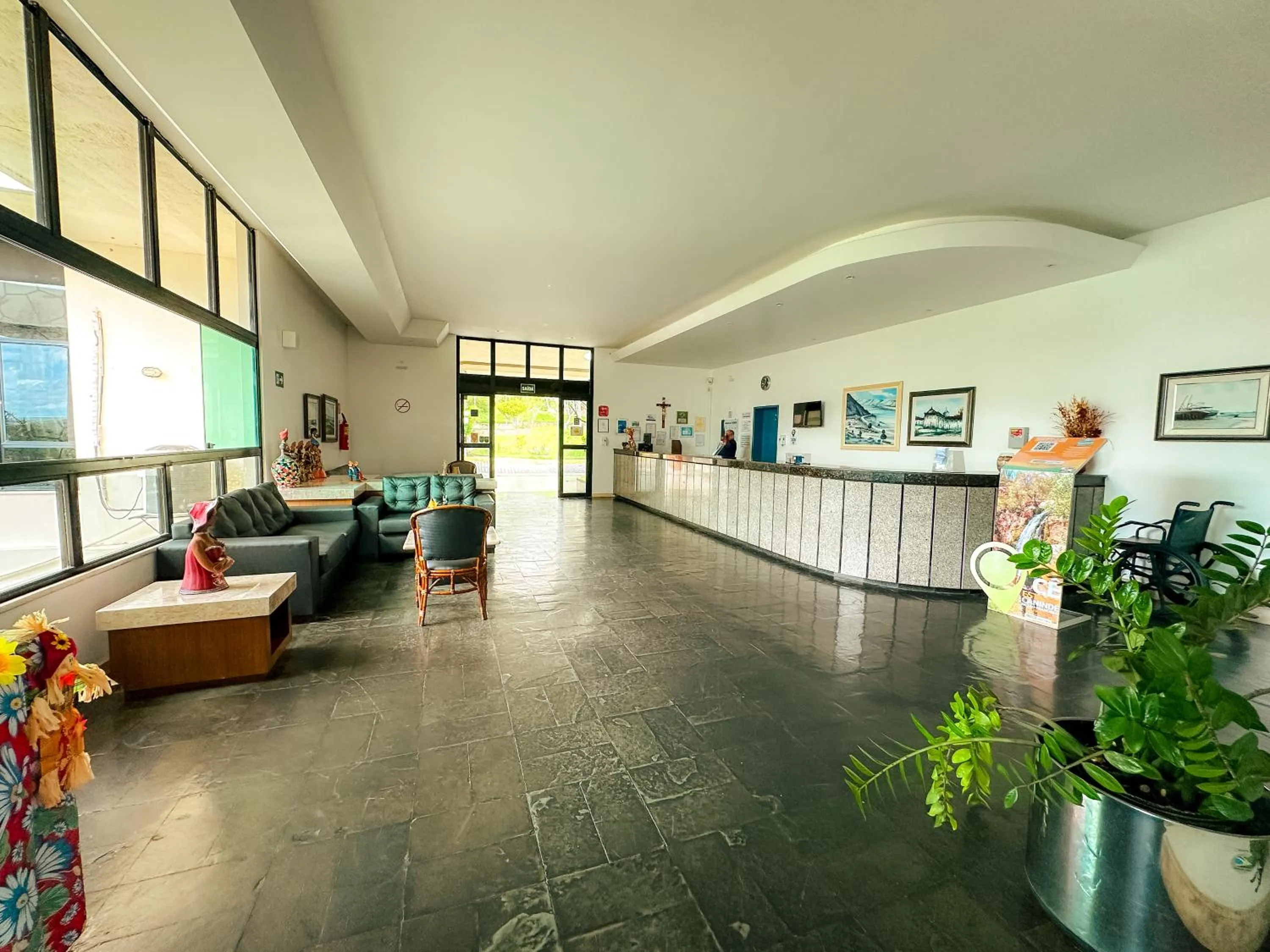 Lobby or reception in Xingó Parque Hotel