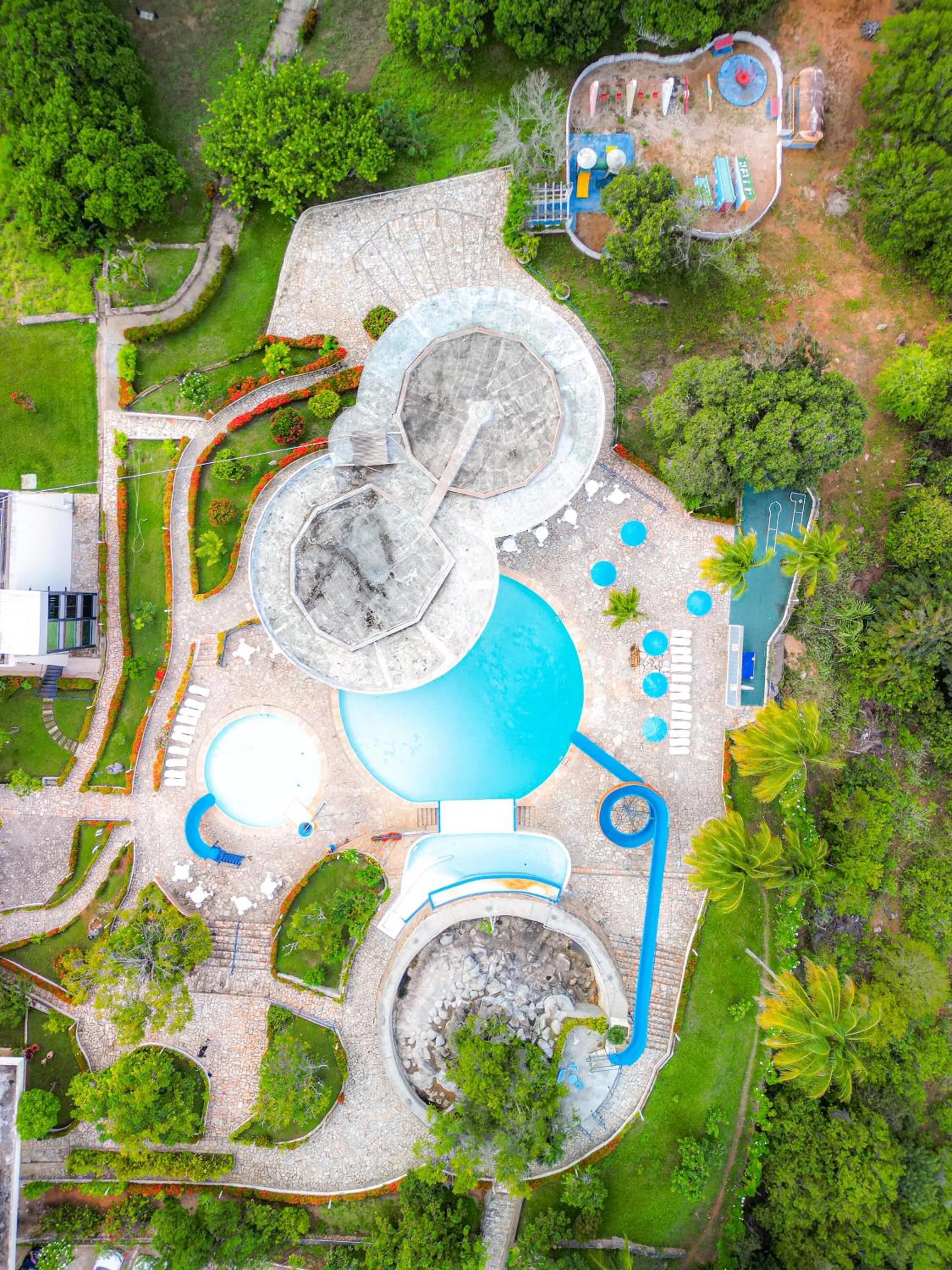 Bird's eye view in Xingó Parque Hotel