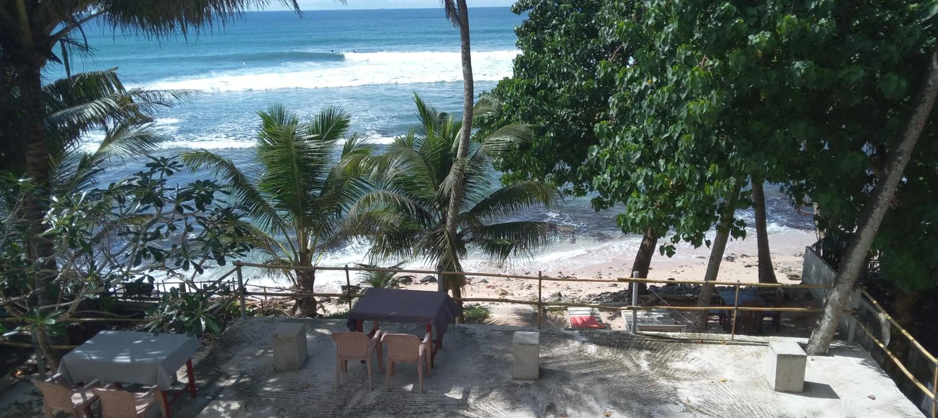 Garden in Jayanthi Surf Dreams