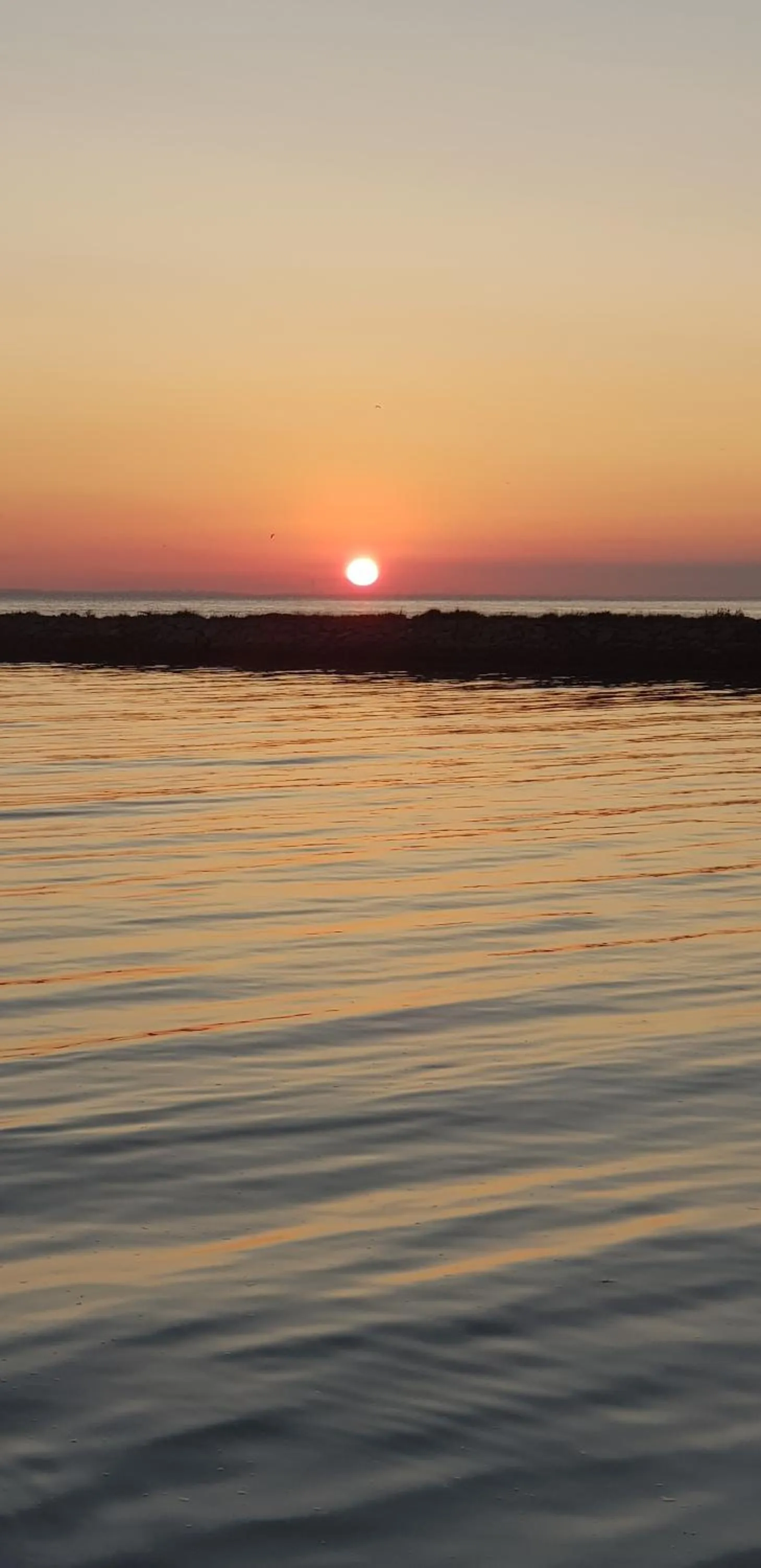 Sunset in Cottage sword beach