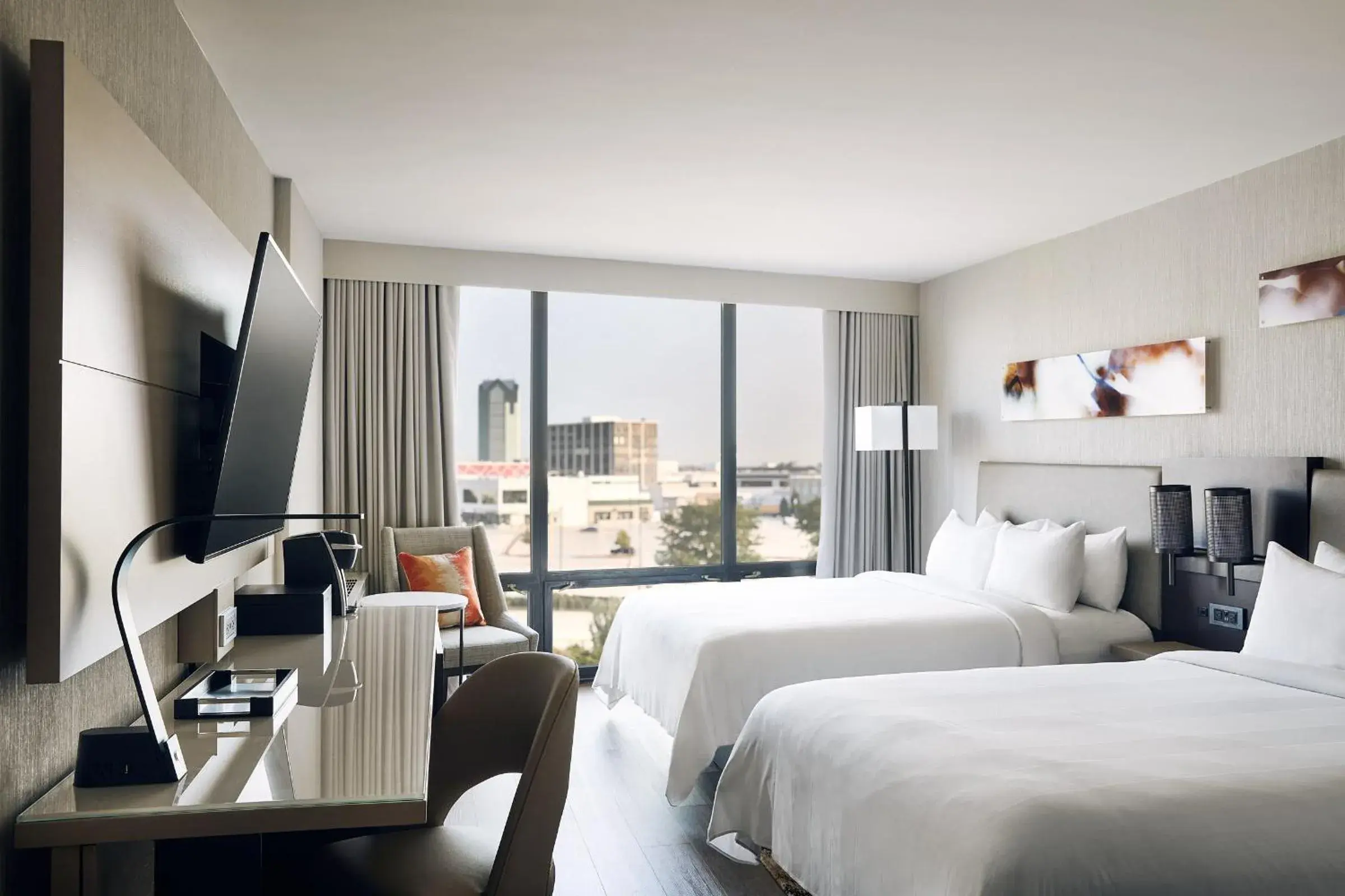 Double Room with Two Double Beds - Hearing Accessible in Chicago Marriott Oak Brook Double Room with Two Double Beds - Hearing Accessible in Chicago Marriott Oak Brook