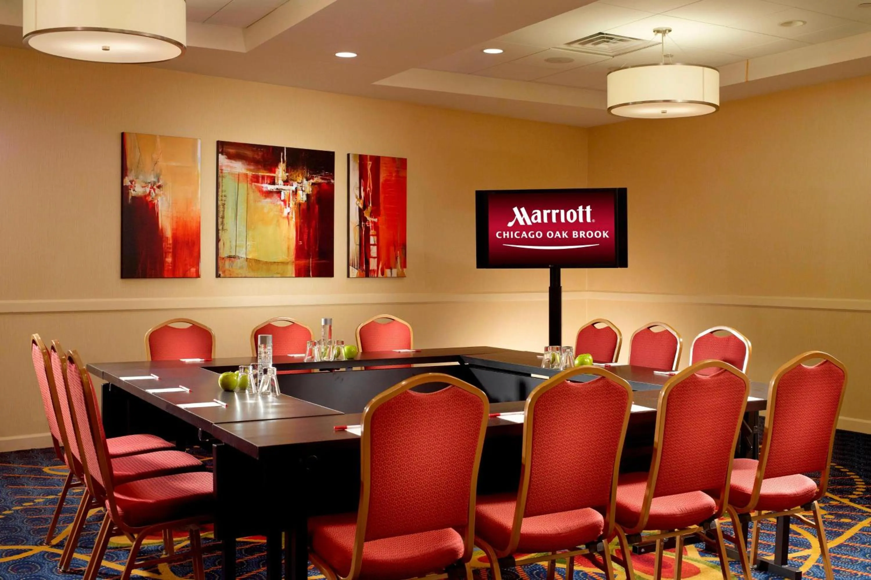 Meeting/conference room in Chicago Marriott Oak Brook