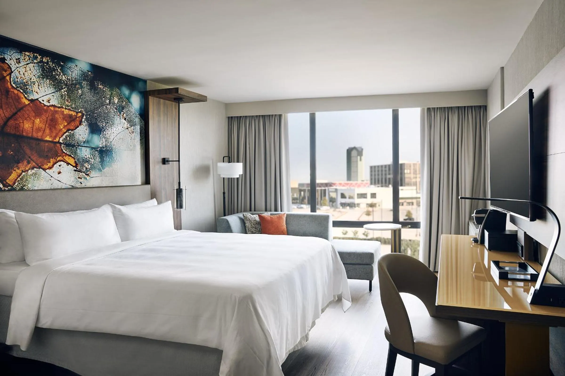 Bedroom, Bed in Chicago Marriott Oak Brook