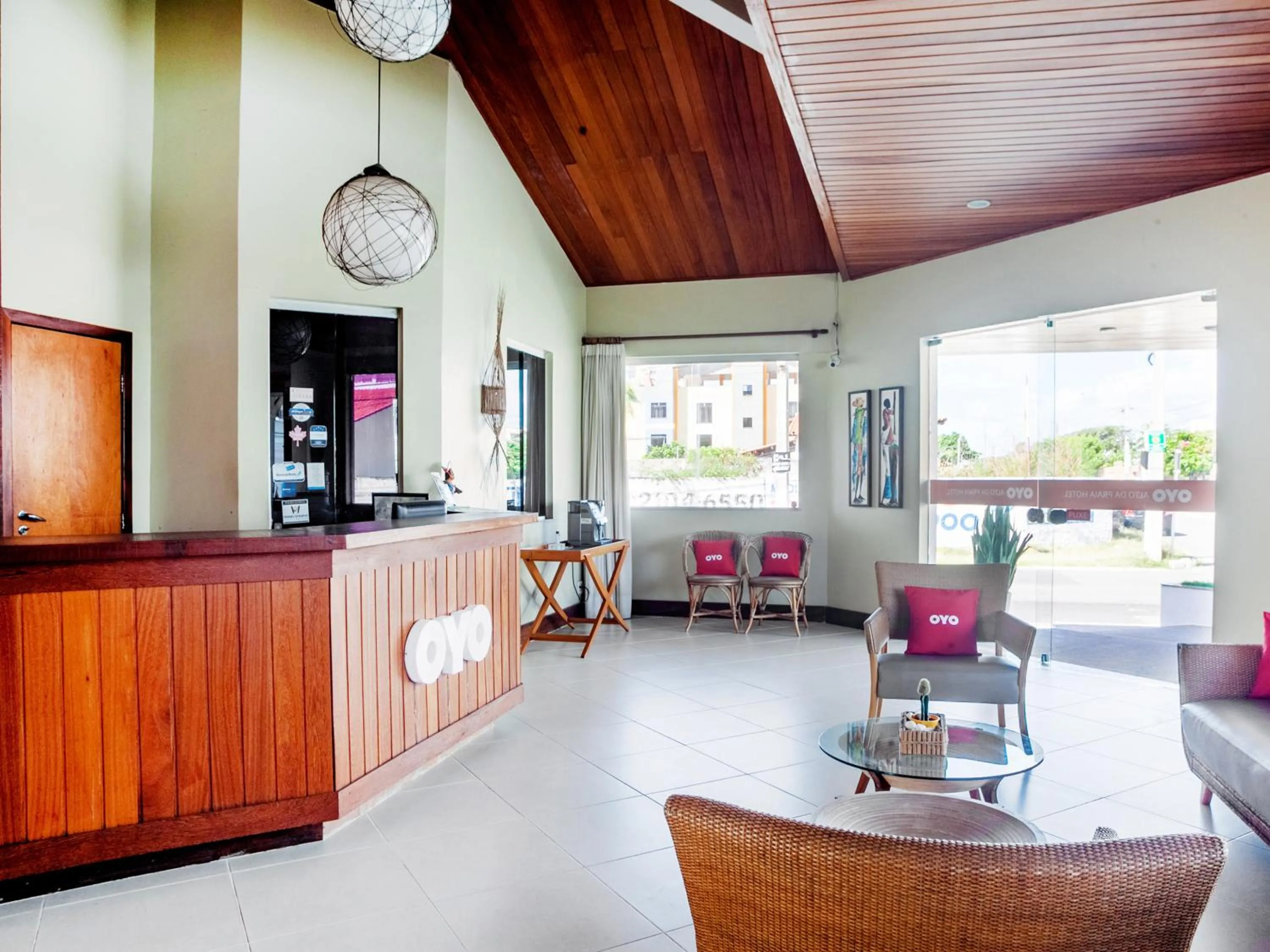 Lobby or reception in OYO Alto Da Praia Hotel, Aracaju