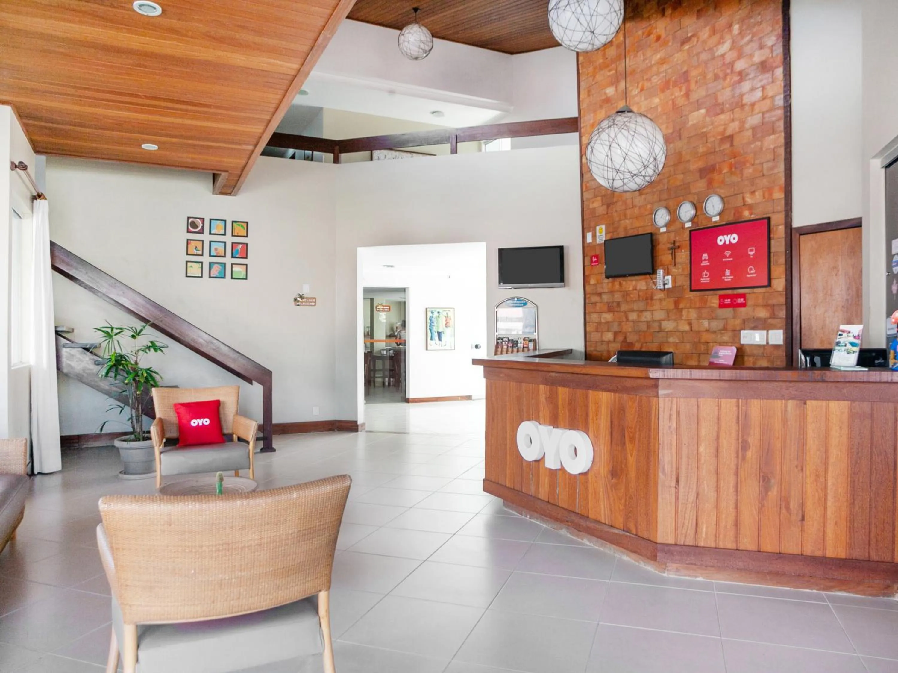 Lobby or reception in OYO Alto Da Praia Hotel, Aracaju