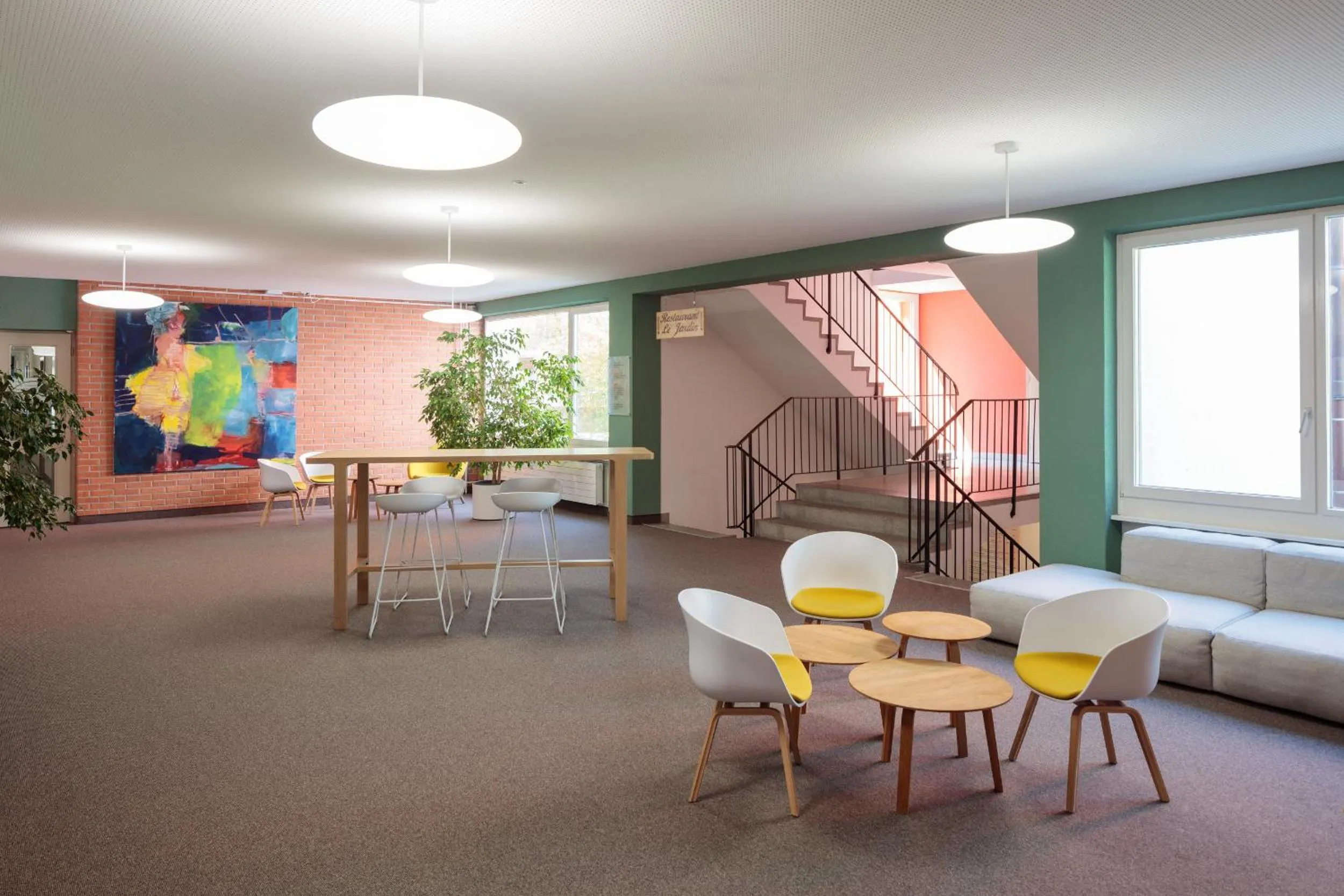 Living room in Le Domaine (Swiss Lodge)