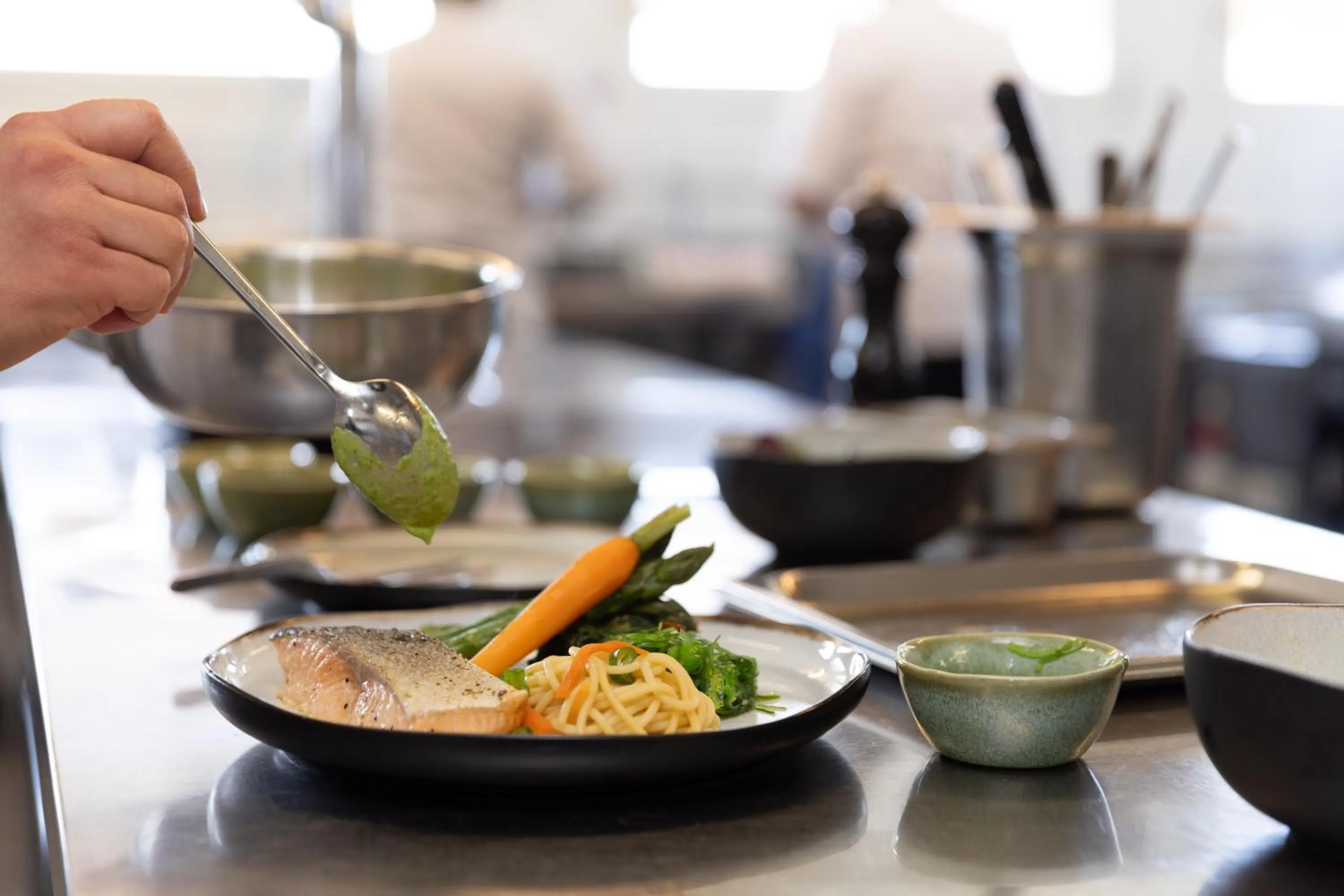 Restaurant/places to eat in Le Domaine (Swiss Lodge)