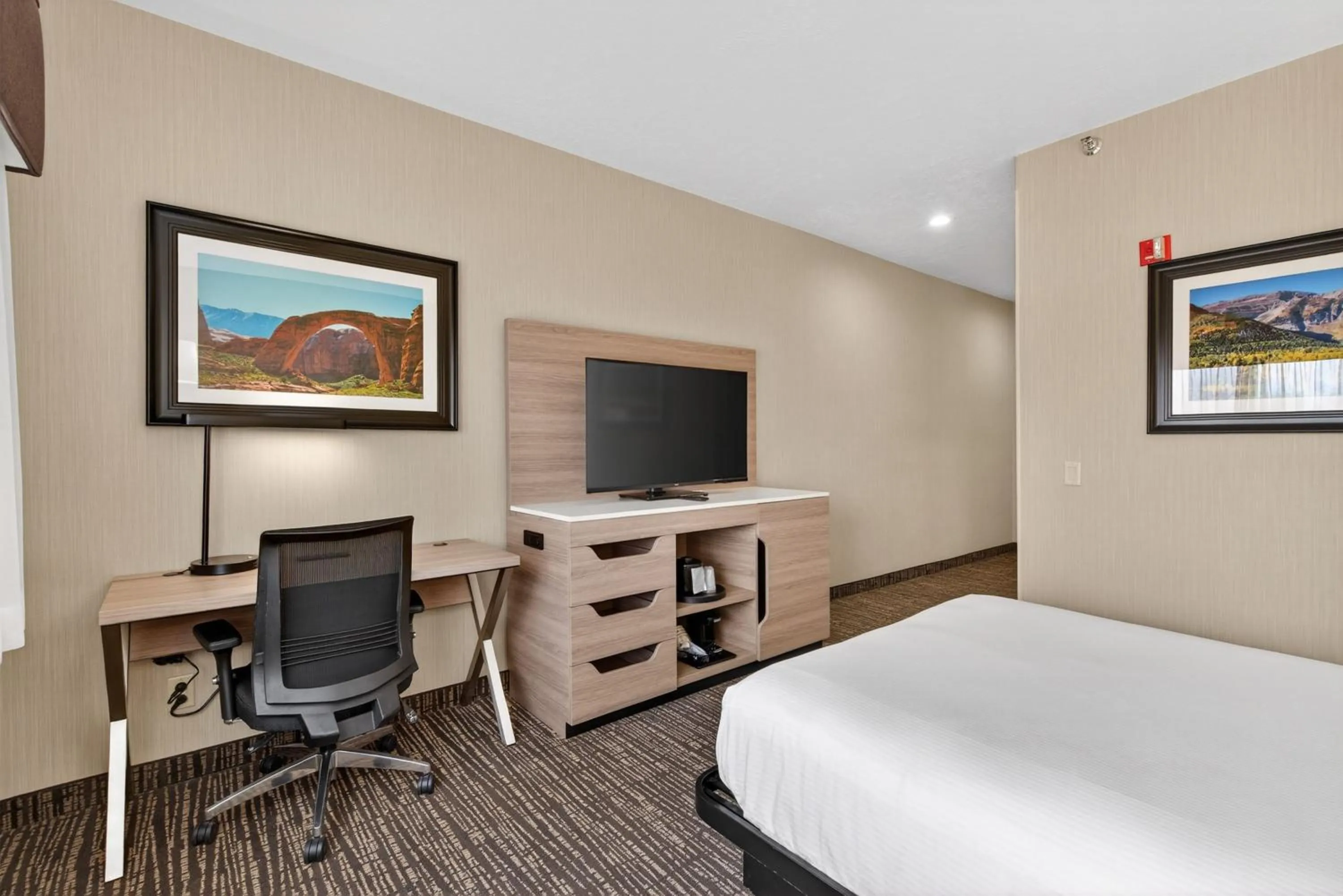 Bed in Best Western Timpanogos Inn