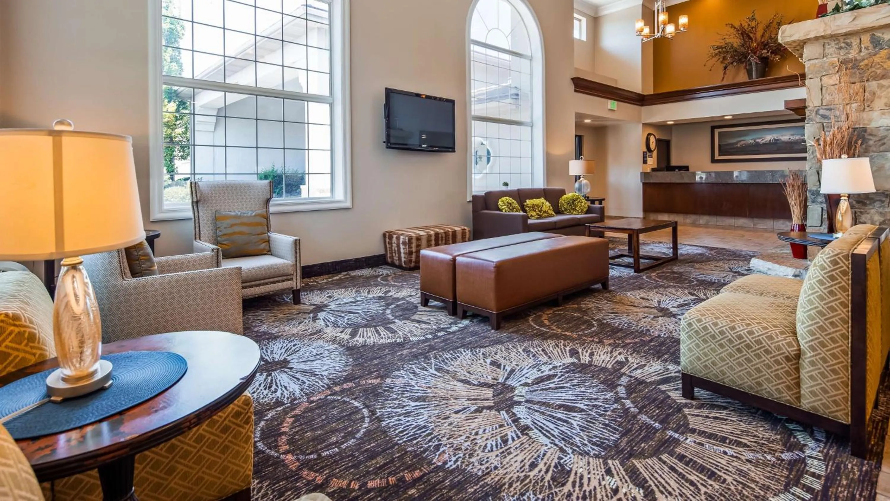 Lobby or reception in Best Western Timpanogos Inn