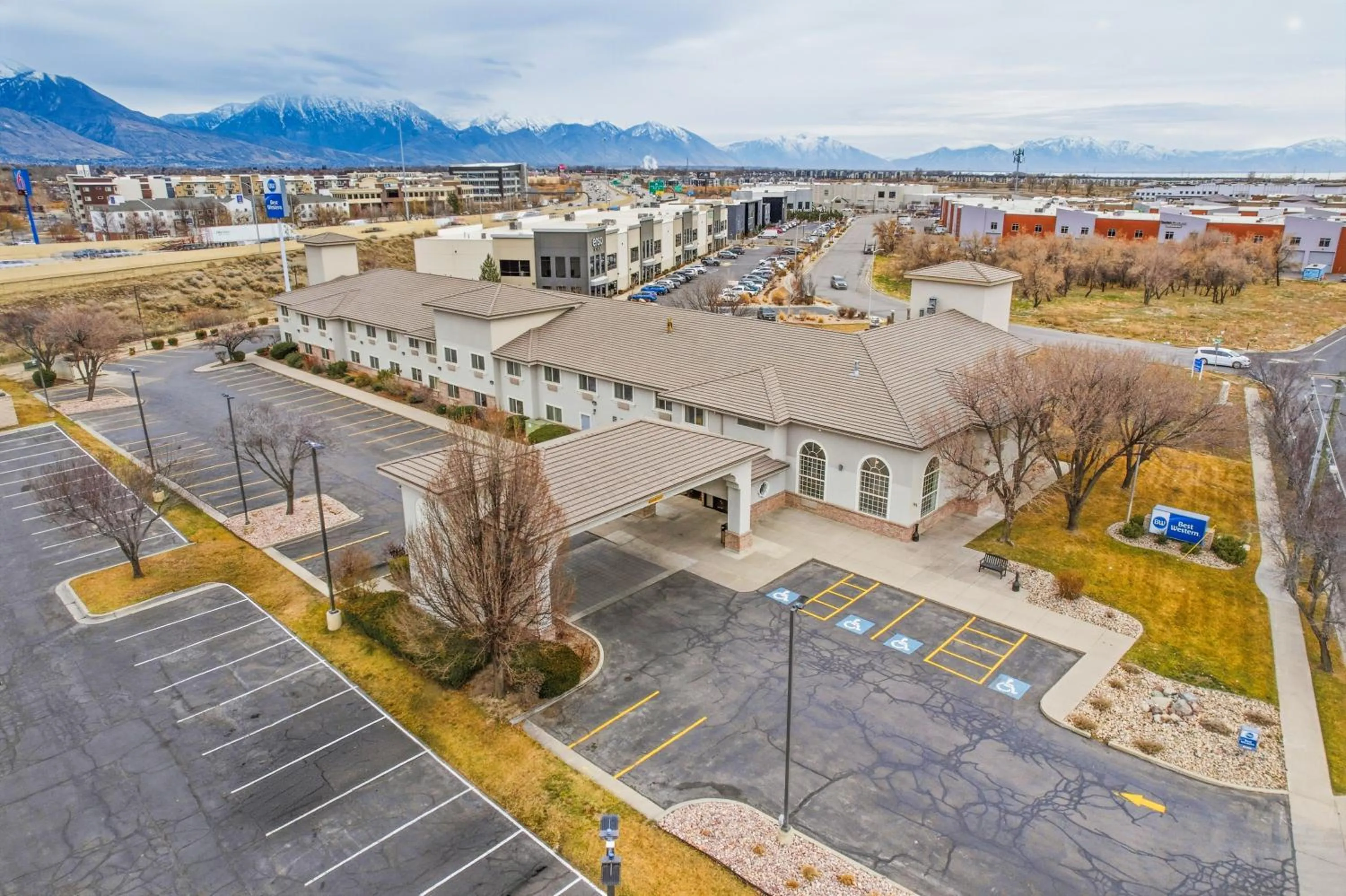 Bird's eye view in Best Western Timpanogos Inn