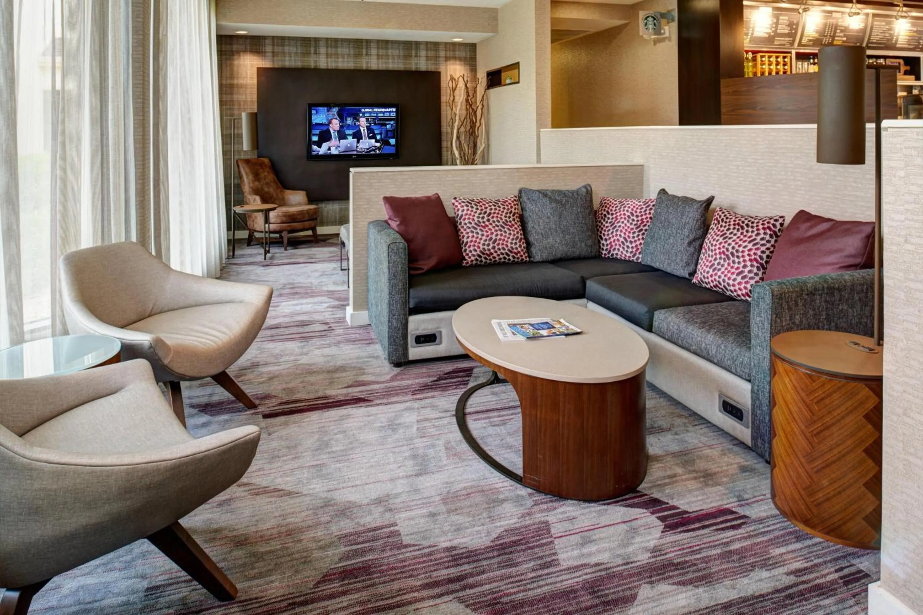 Lobby or reception in Courtyard Chicago Oakbrook Terrace