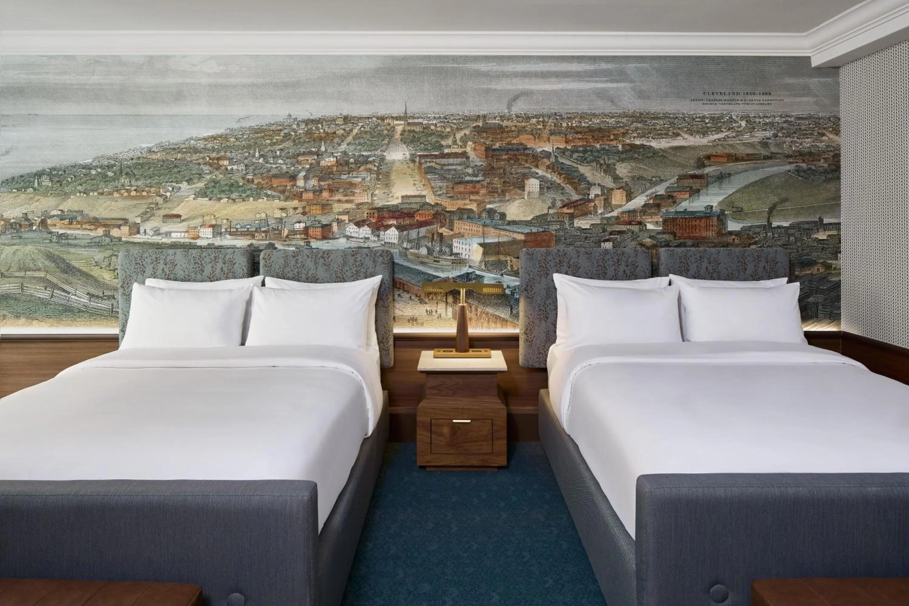 Photo of the whole room, Bed in Hotel Cleveland Autograph Collection