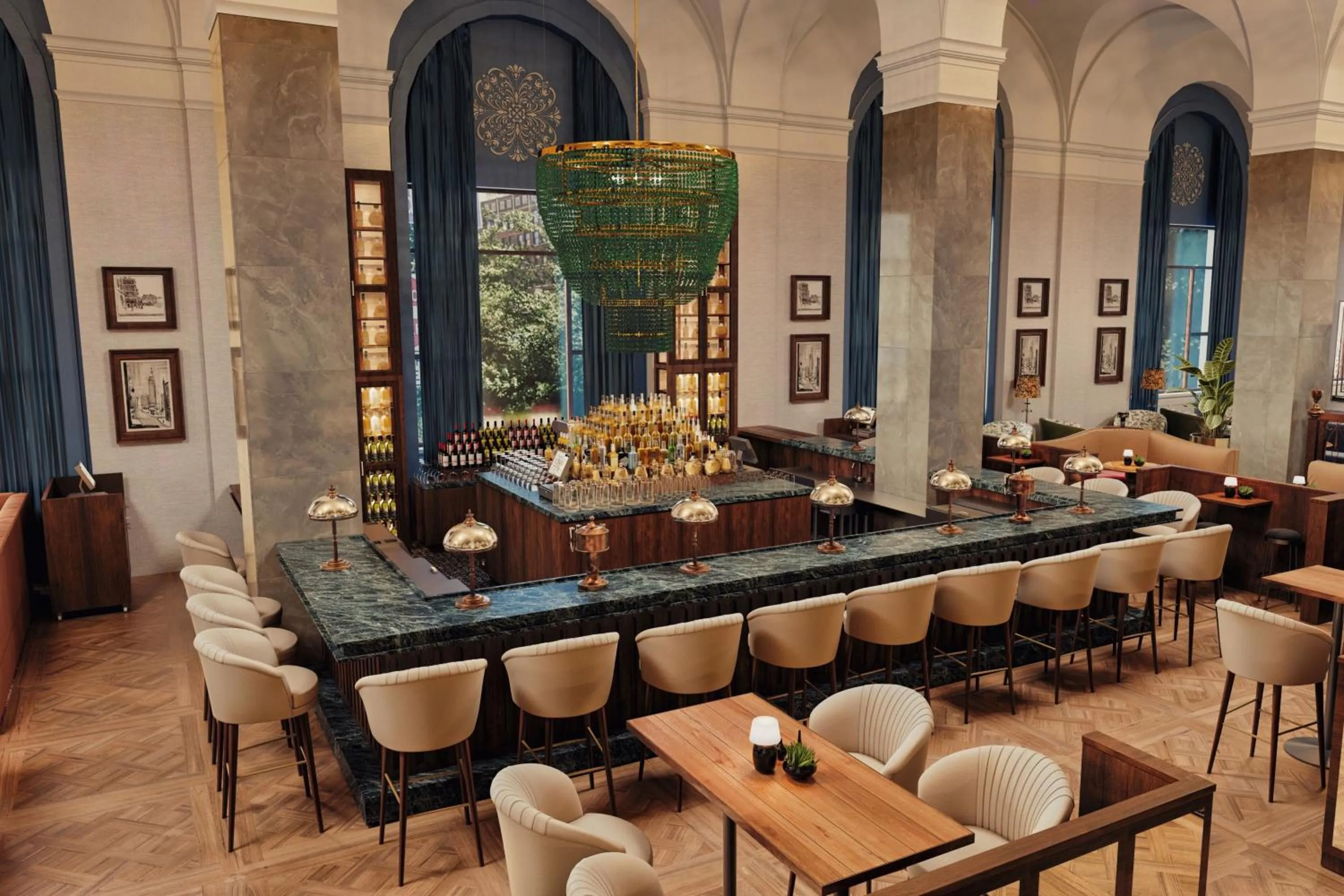 Lobby or reception in Hotel Cleveland Autograph Collection