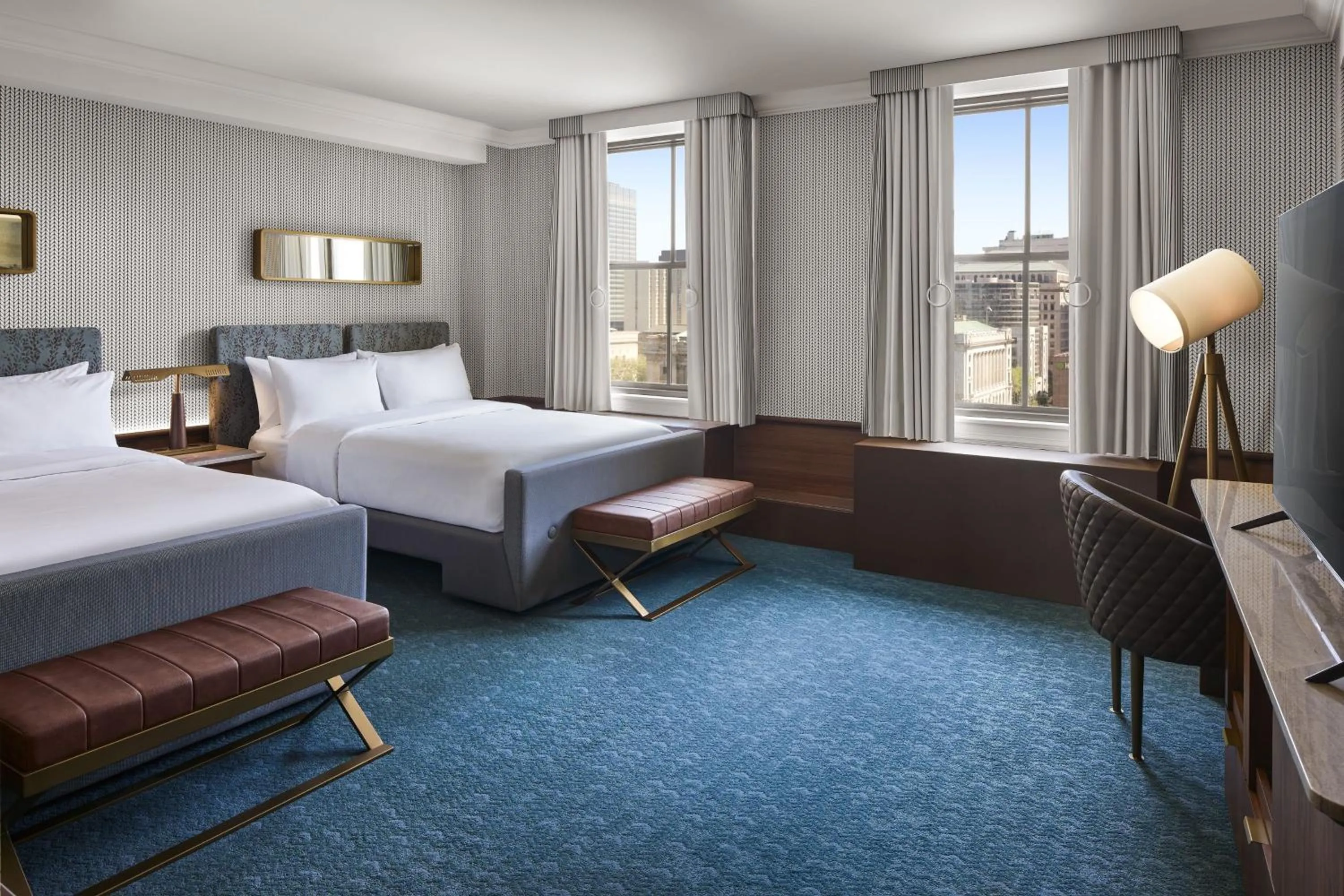 Photo of the whole room, Bed in Hotel Cleveland Autograph Collection