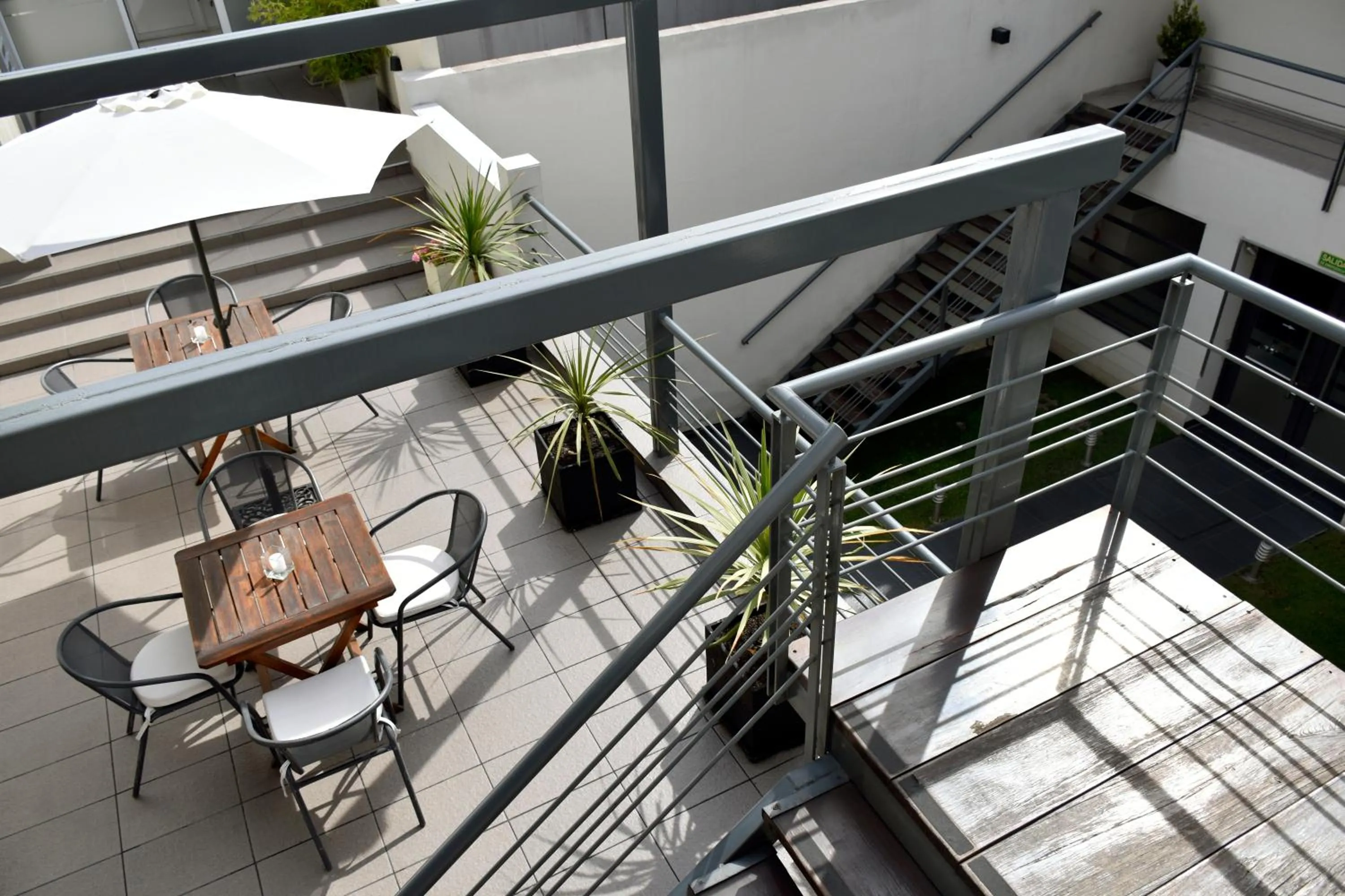 Balcony/Terrace in Abril Hotel Boutique