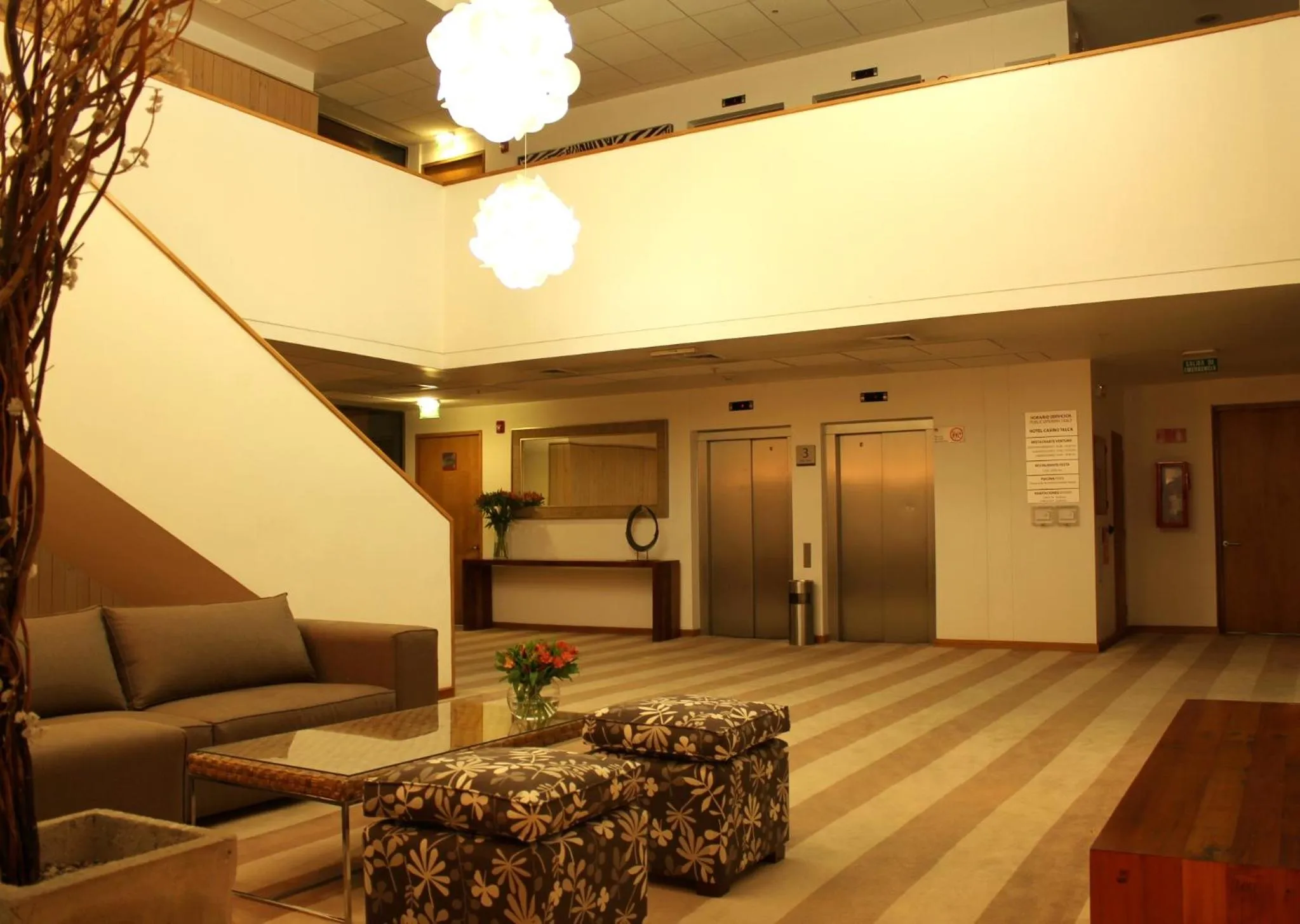 Decorative detail in Hotel Casino Talca