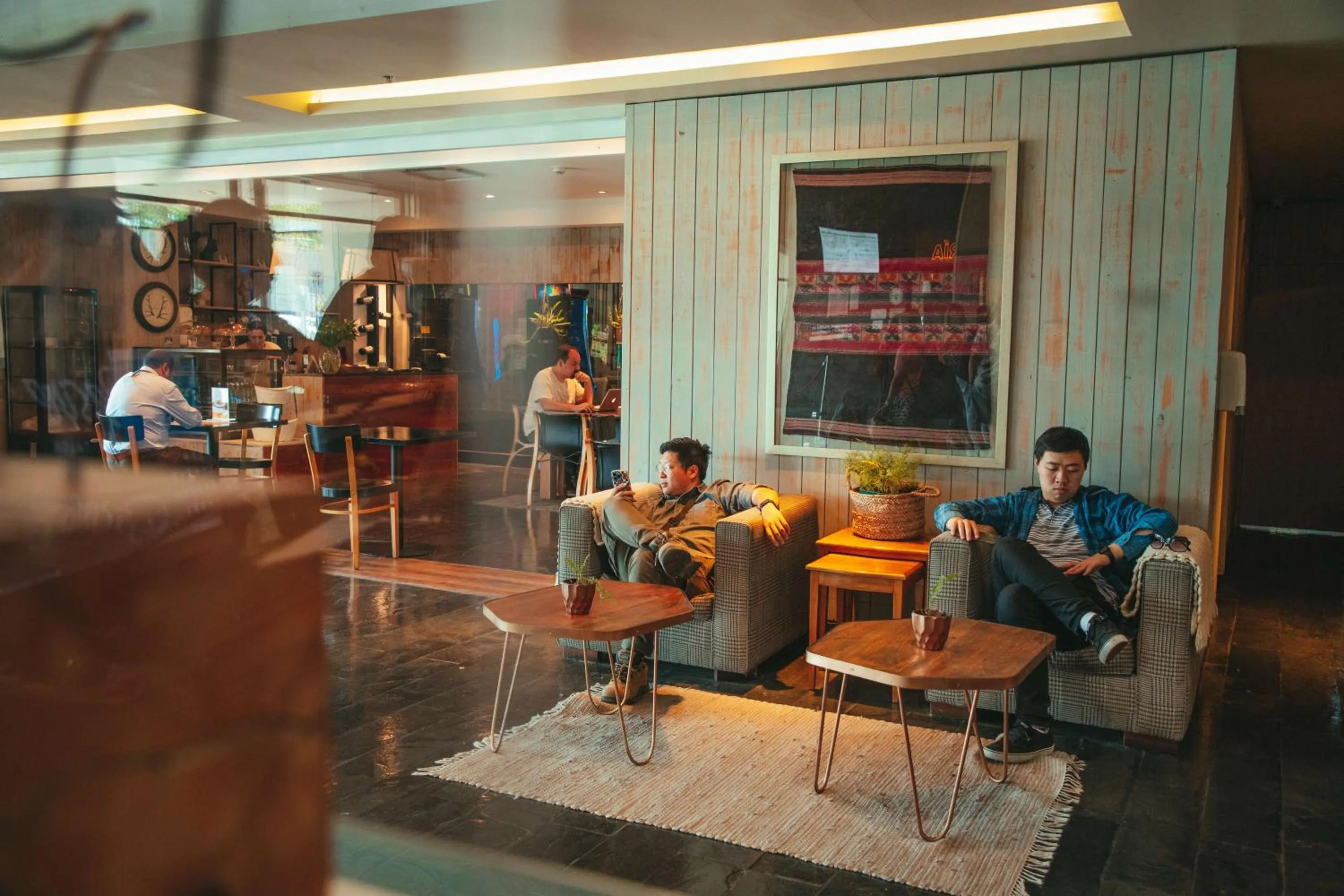 Living room in Hotel Casino Talca