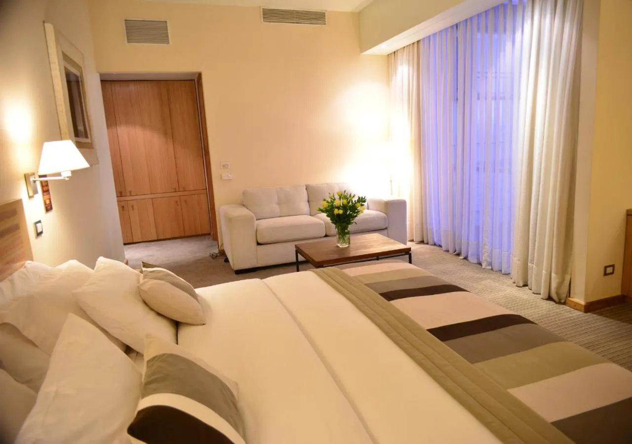 Bed in Hotel Casino Talca