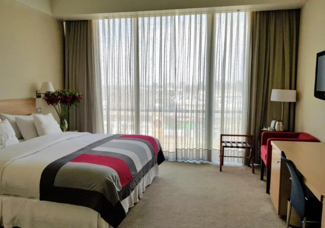 Bed in Hotel Casino Talca