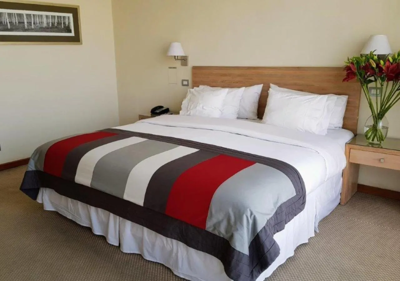 Bed in Hotel Casino Talca