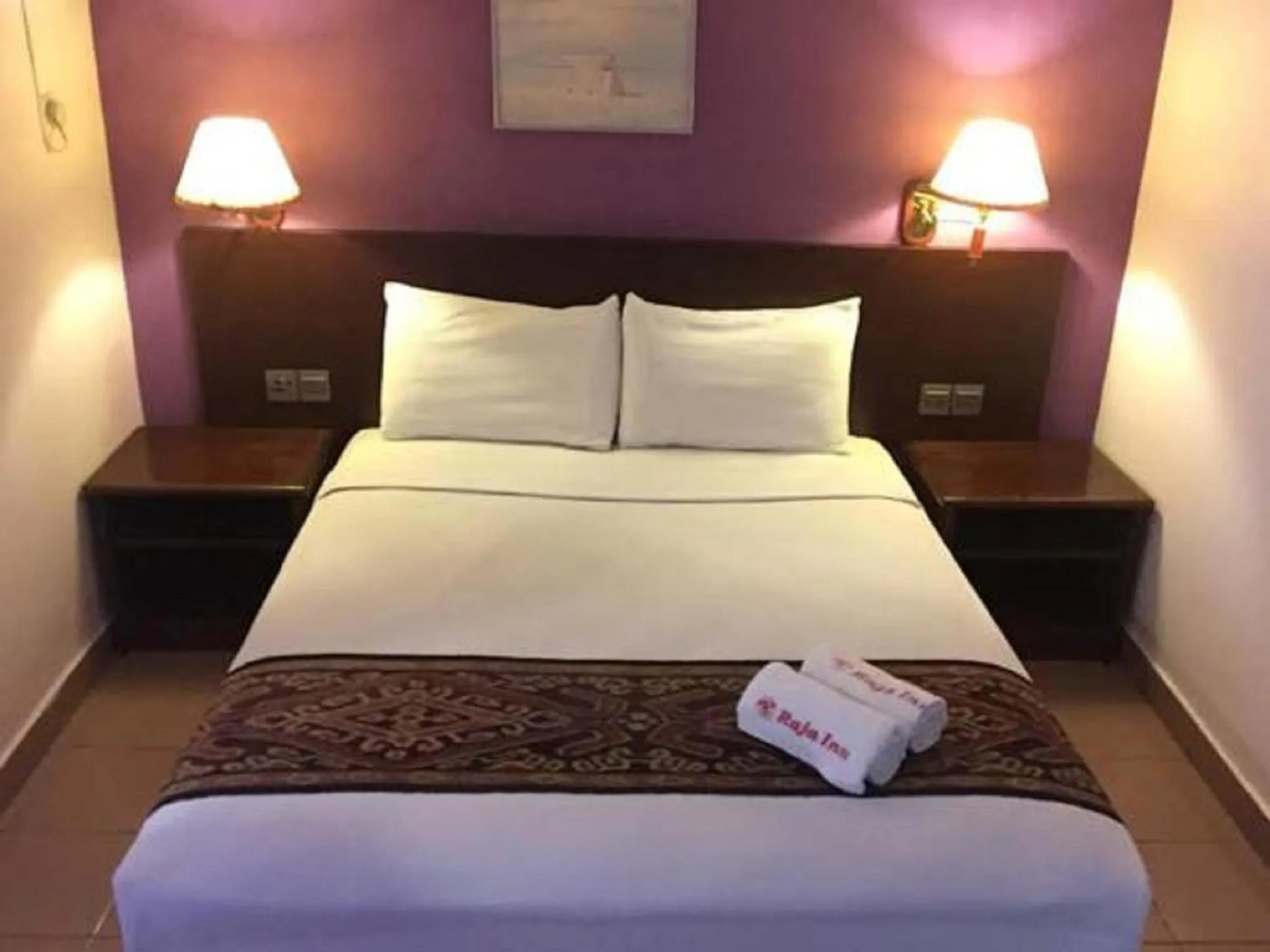 Bed in Raja Inn