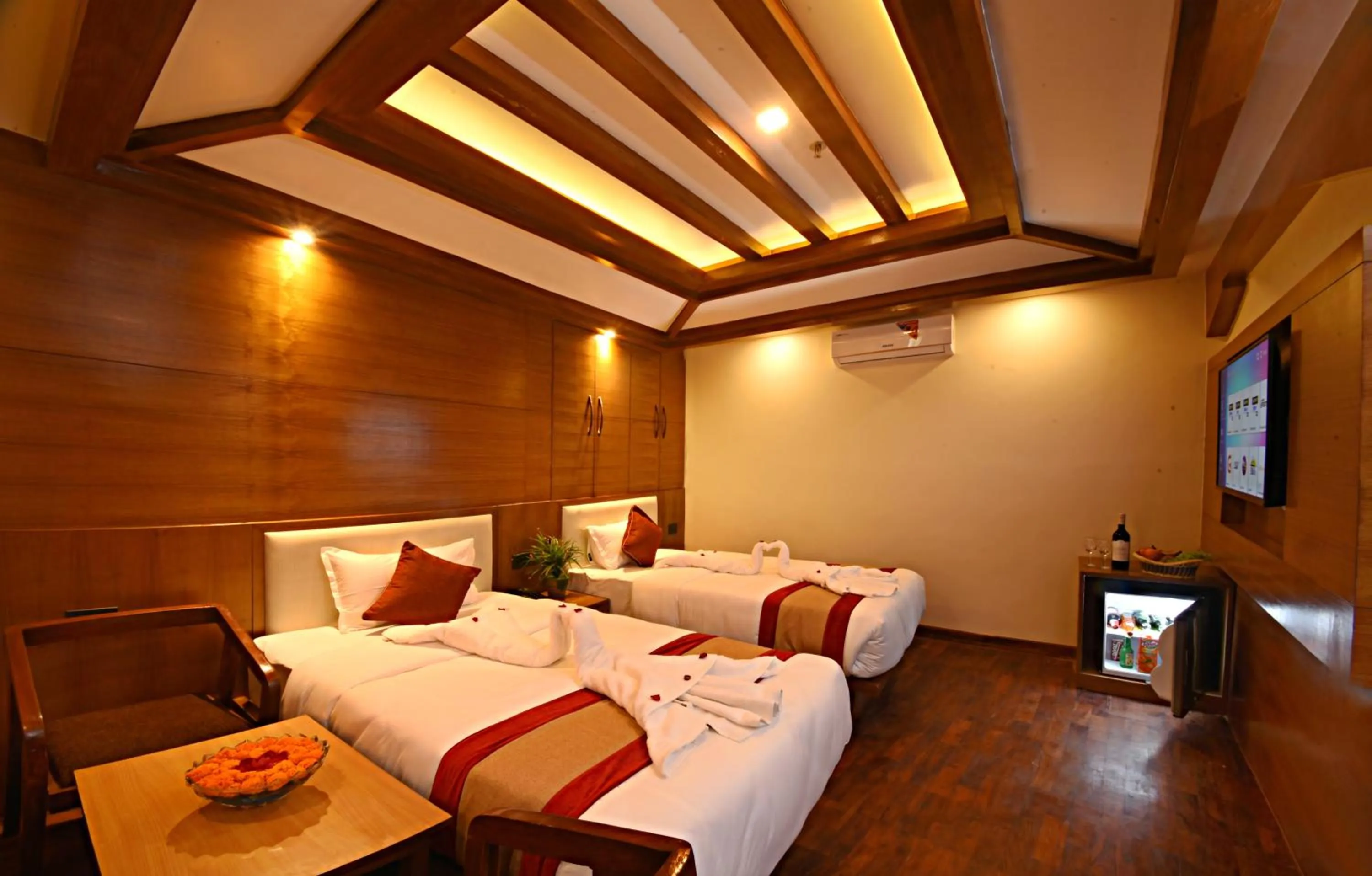 Photo of the whole room, Bed in Hotel Thamel Park