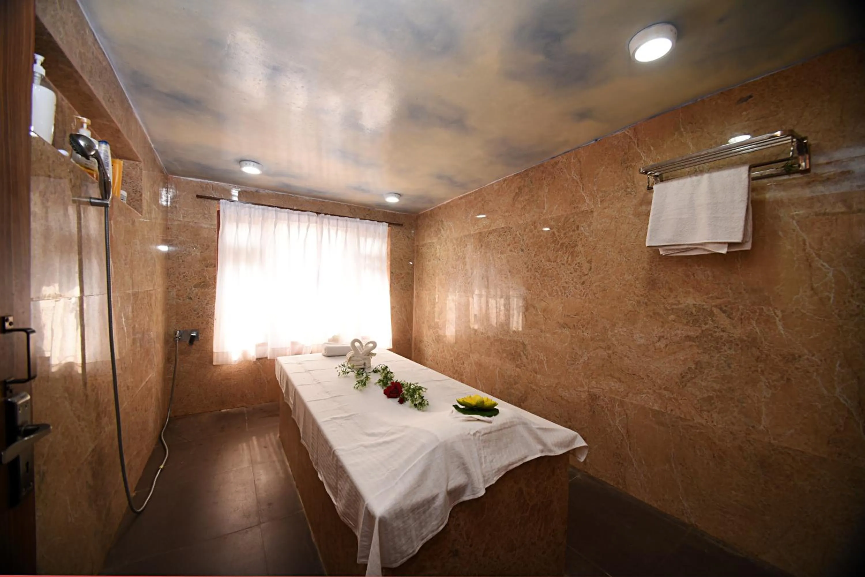 Sauna in Hotel Thamel Park