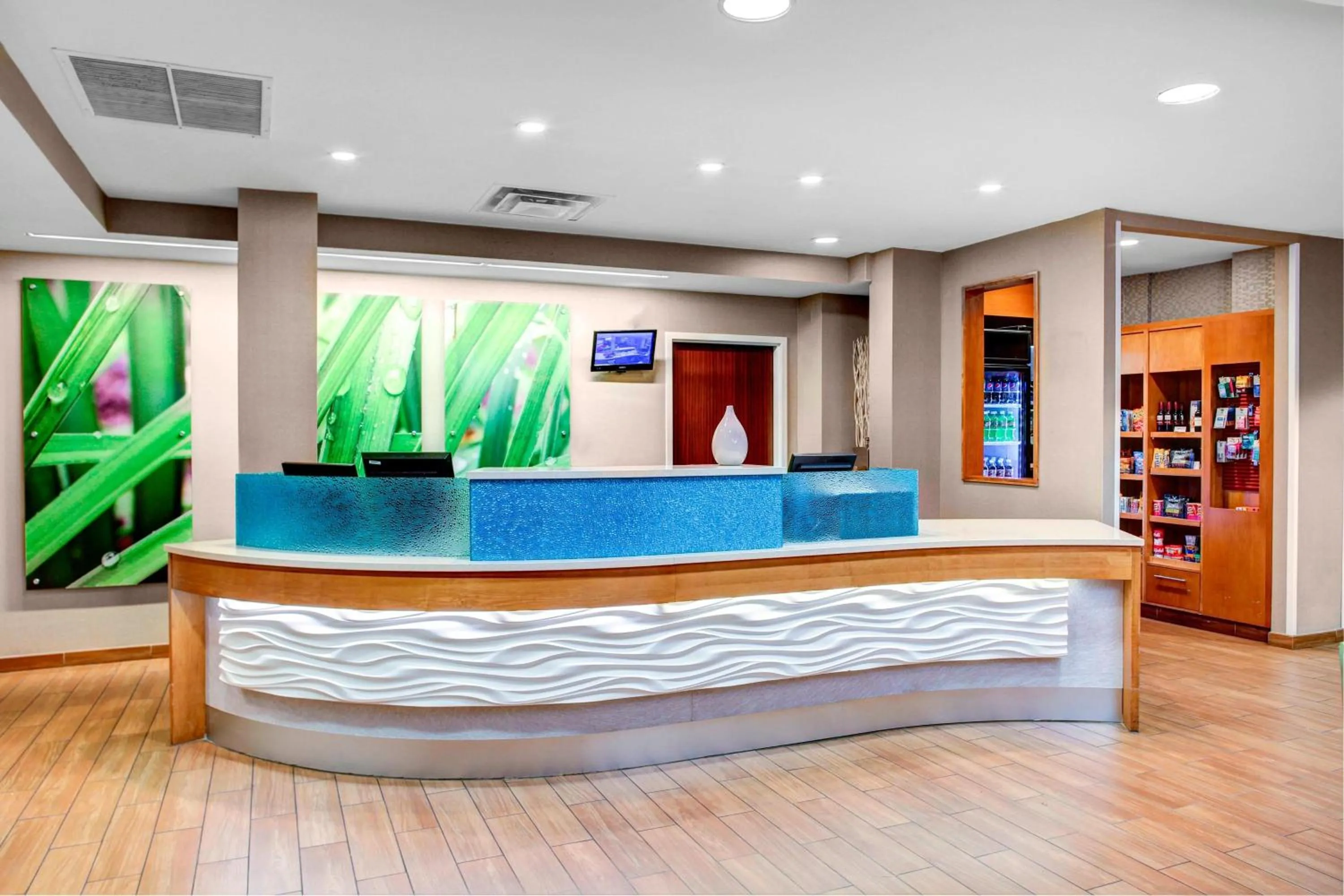 Lobby or reception in SpringHill Suites Columbus Airport Gahanna
