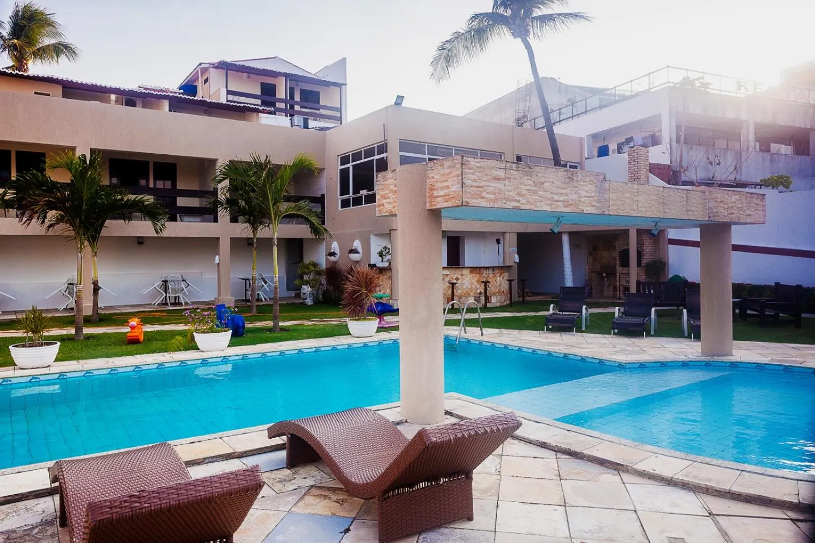 Swimming pool in Alimar Hotel