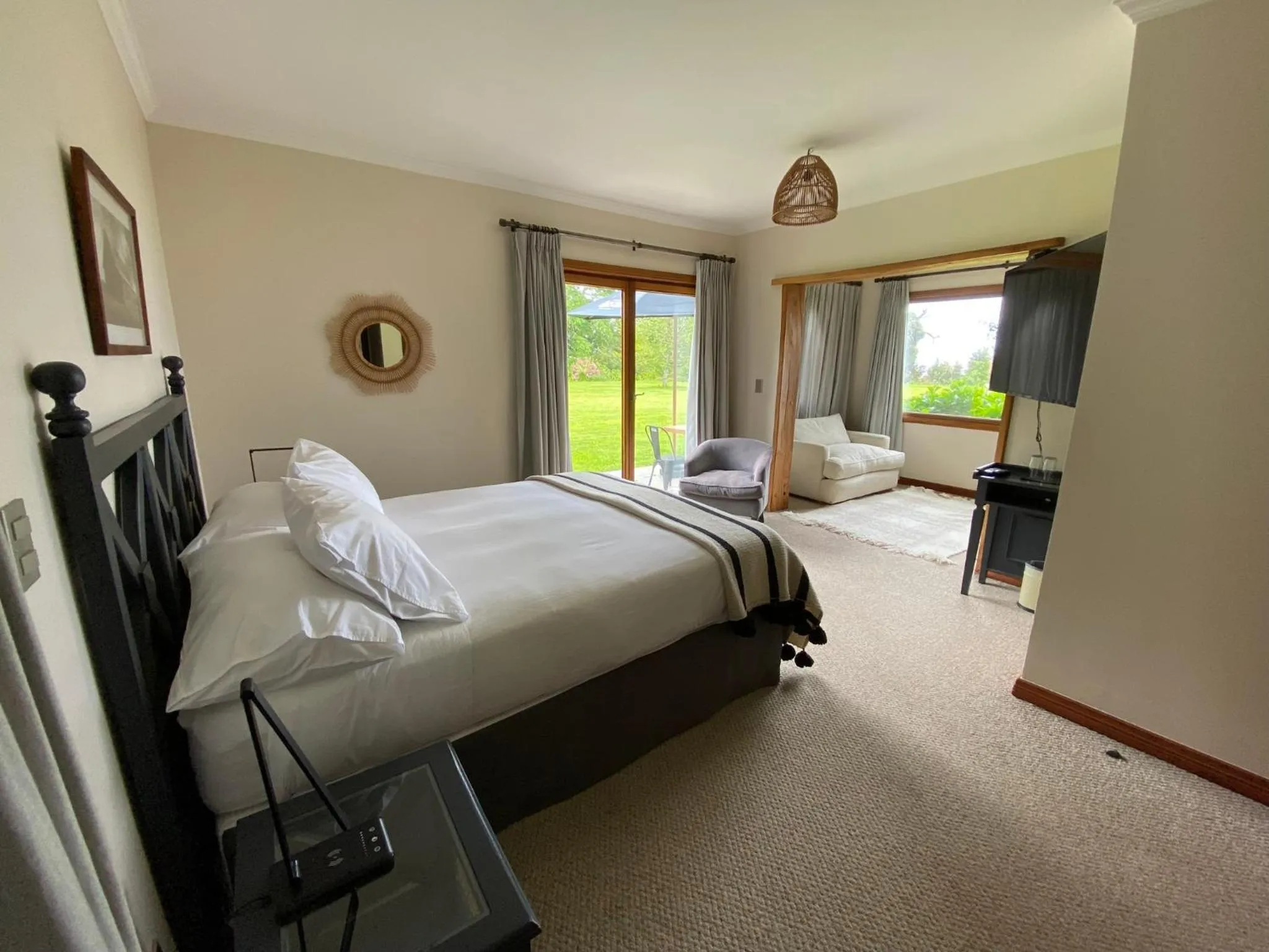 Bed in Casa Molino Hotel Boutique & Restaurant Puerto Varas