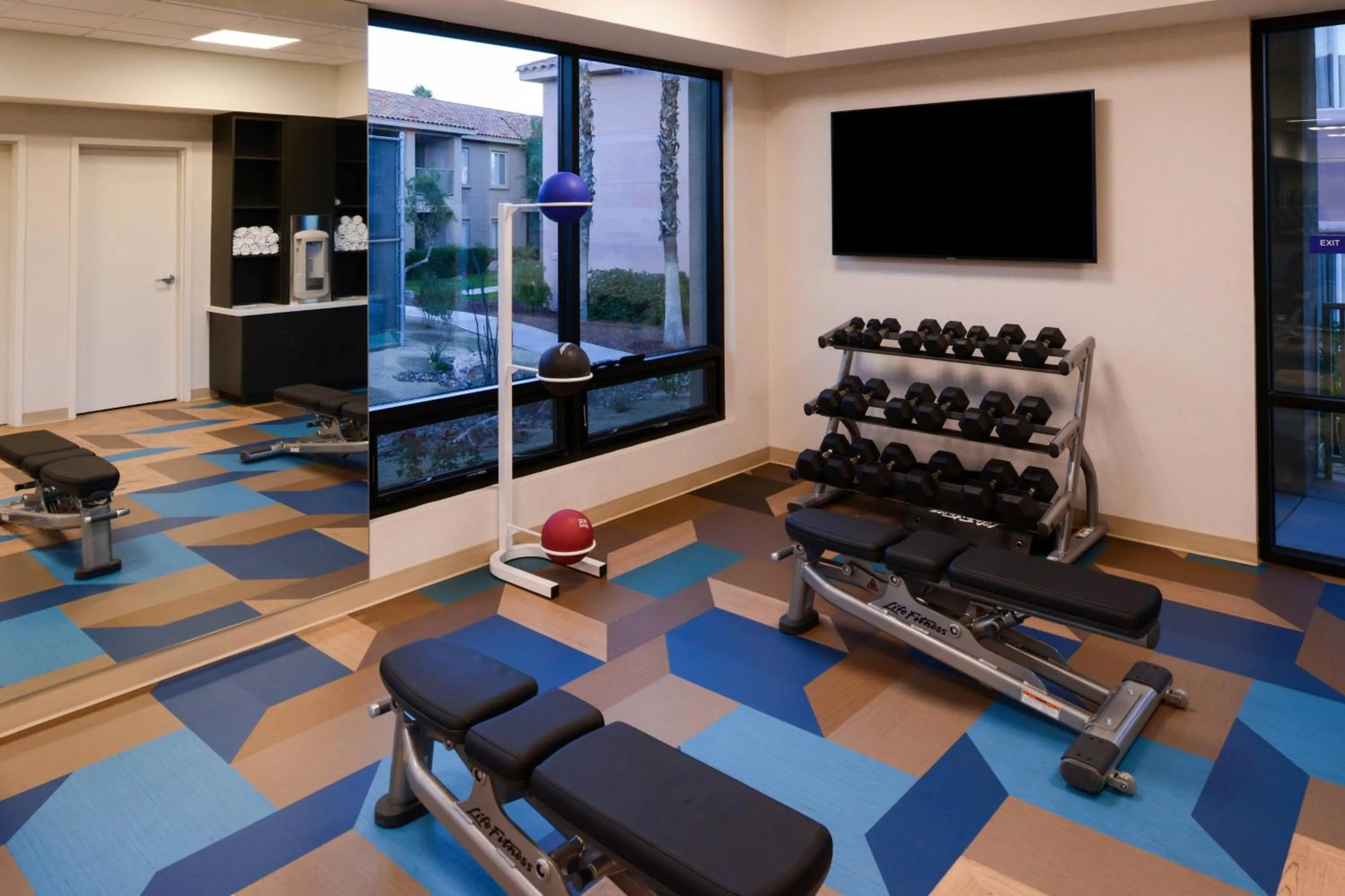 Fitness centre/facilities in Residence Inn Palm Desert