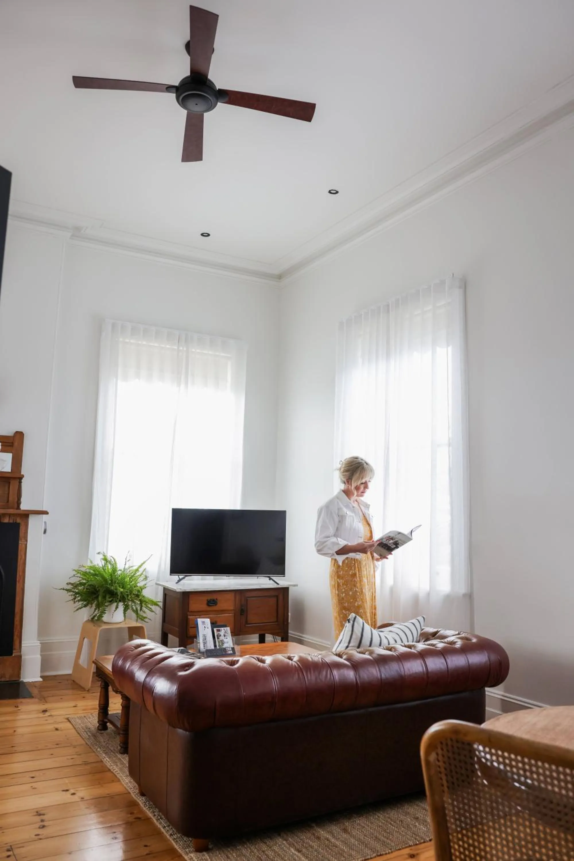 Living room in Annesley House