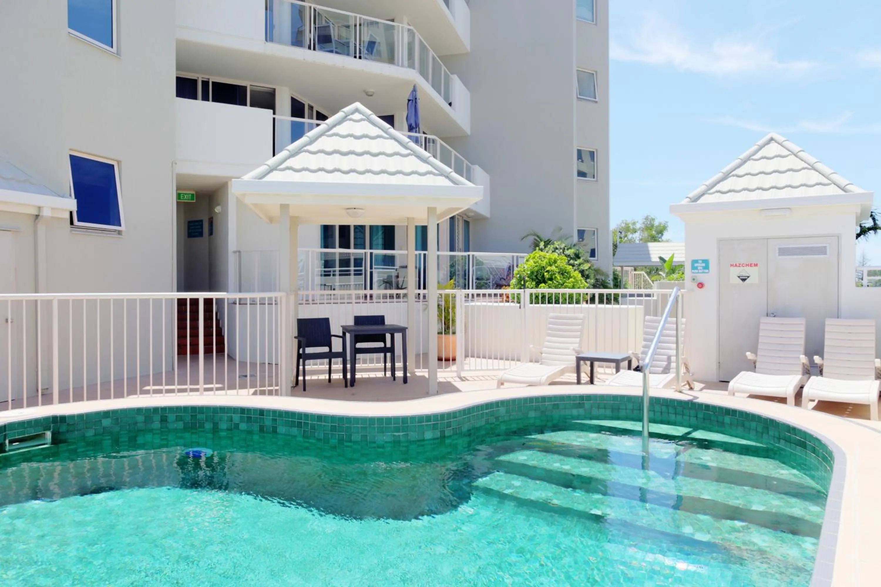 Swimming pool in Sandcastles Mooloolaba