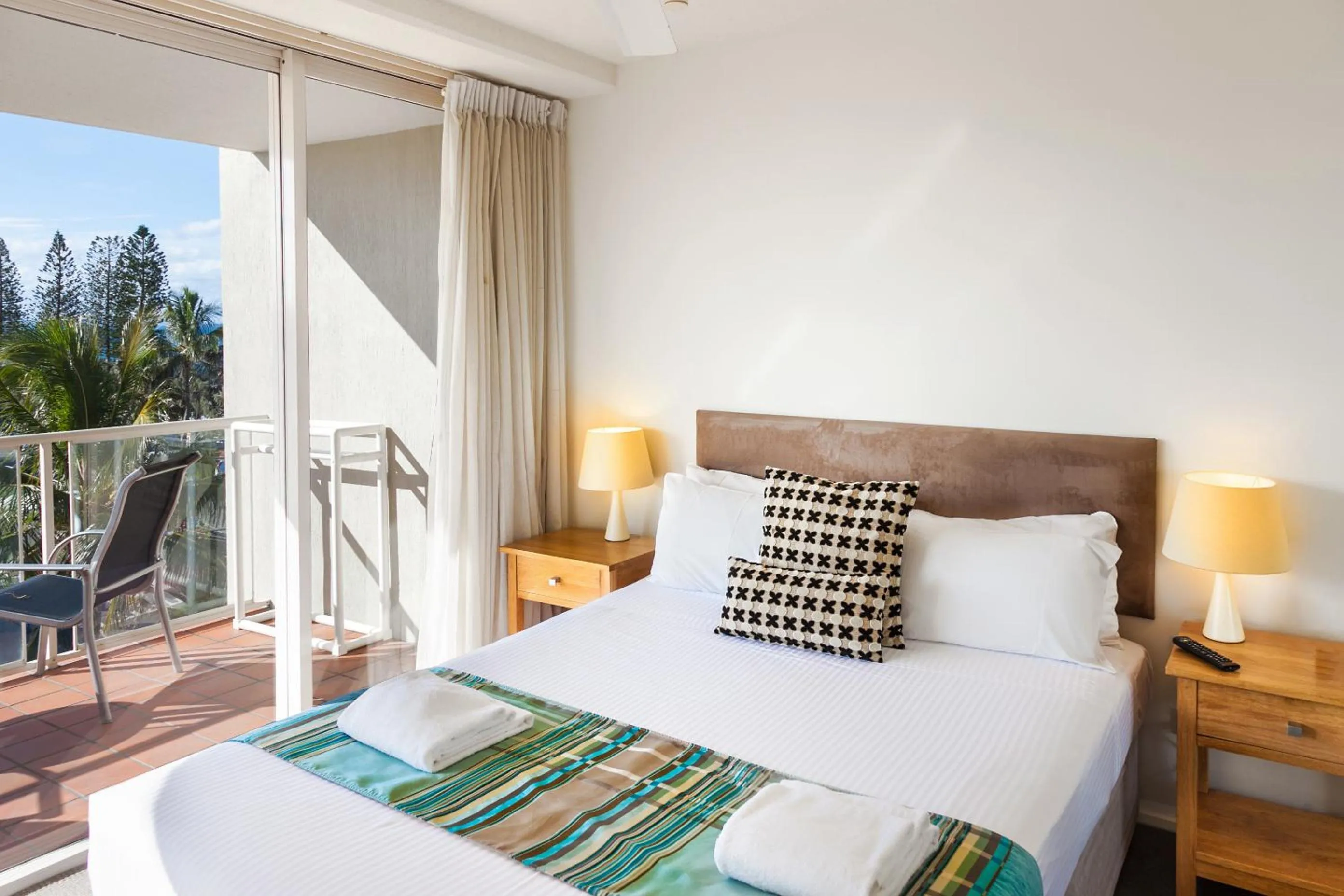 Bedroom, Bed in Sandcastles Mooloolaba