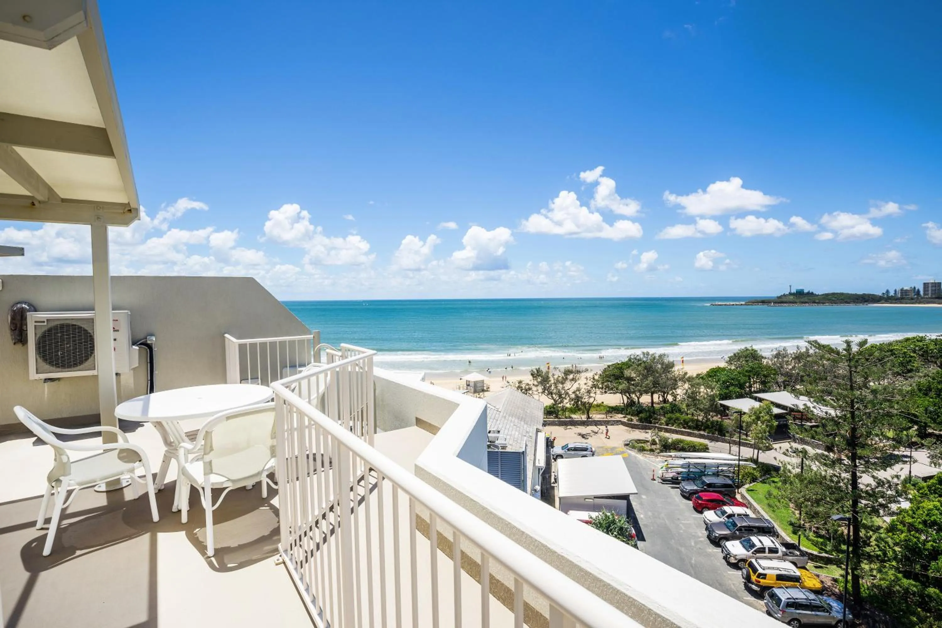 BBQ facilities in Sandcastles Mooloolaba