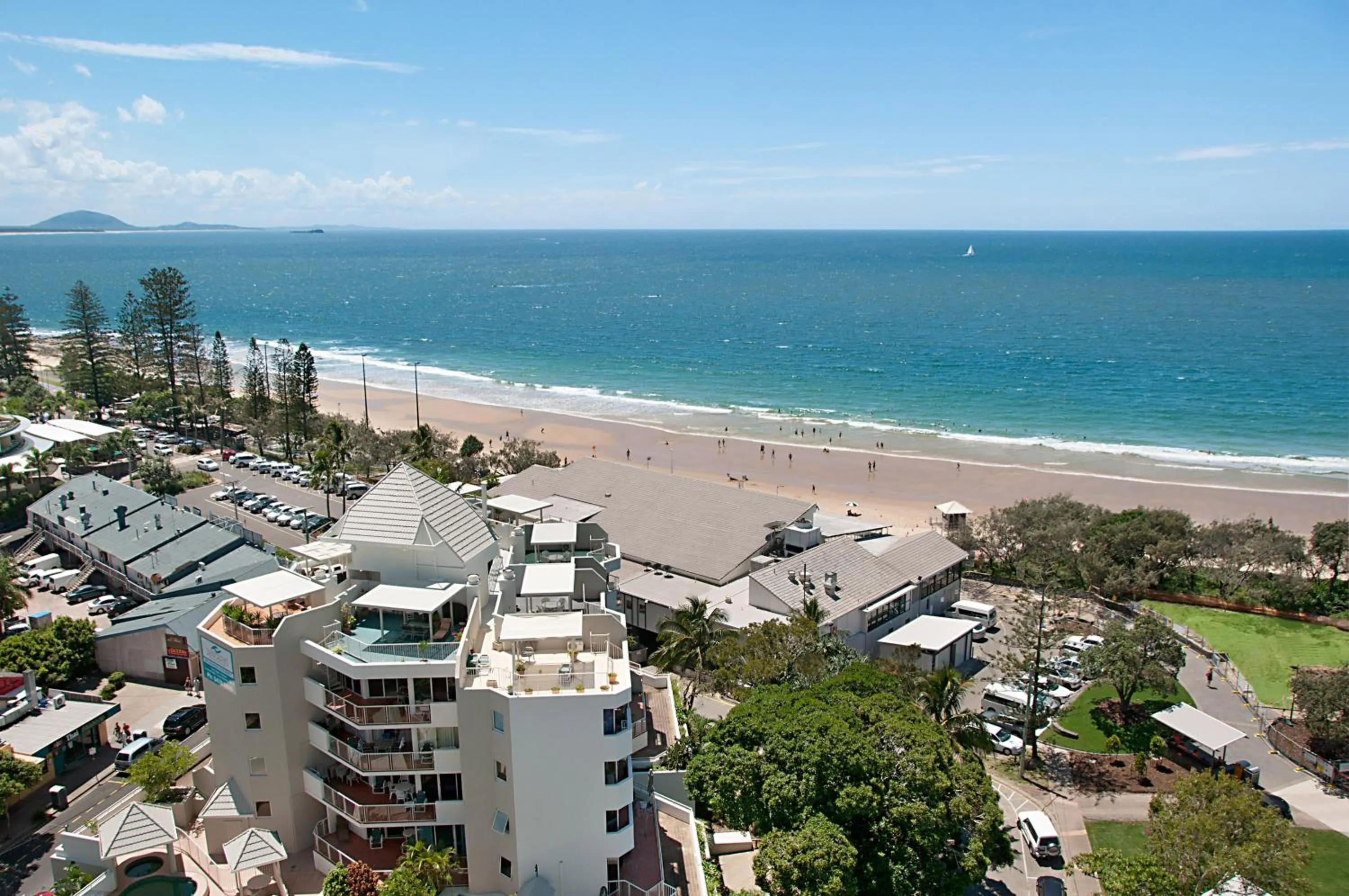 Bird's eye view in Sandcastles Mooloolaba