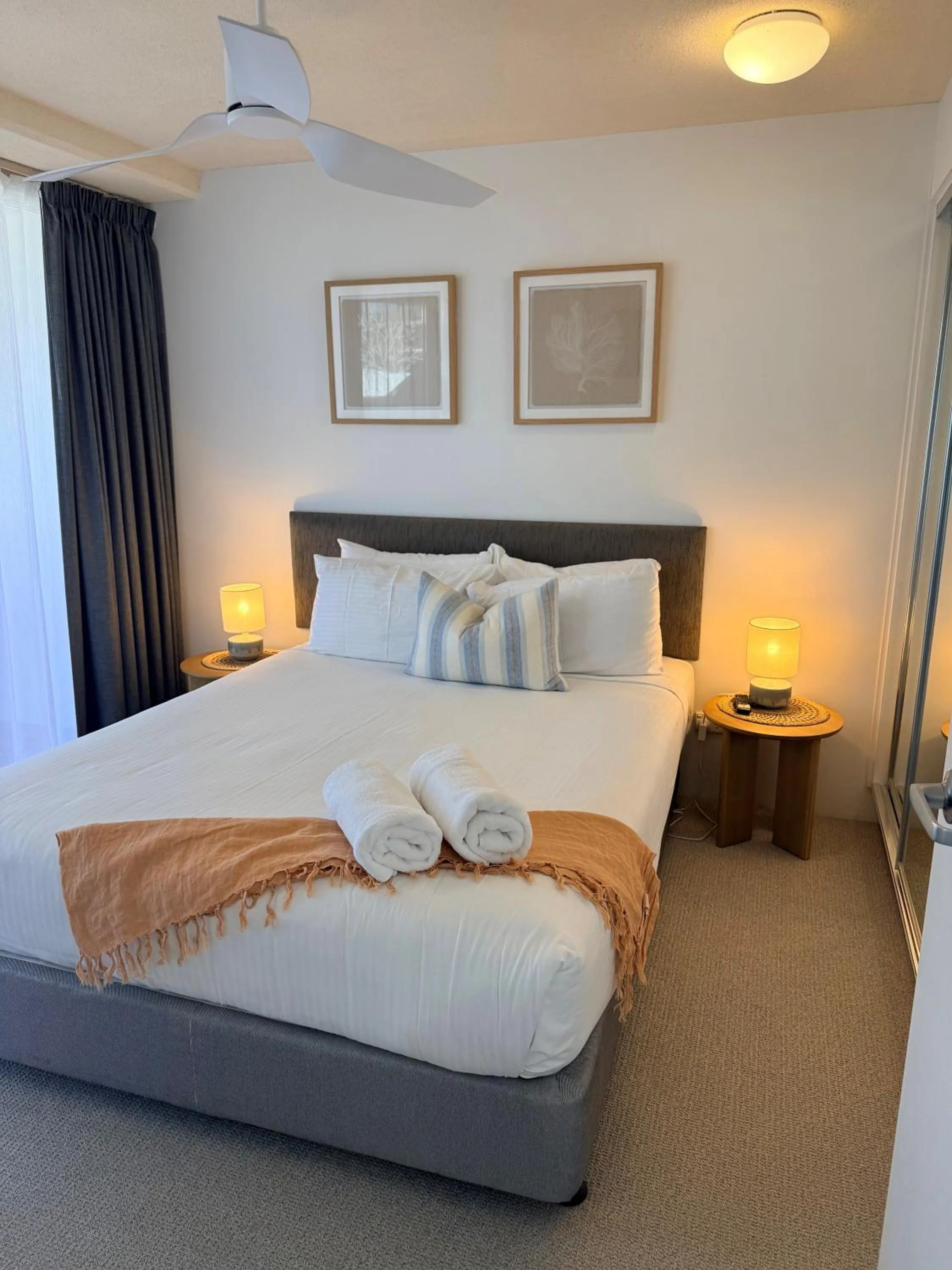 Bed in Sandcastles Mooloolaba