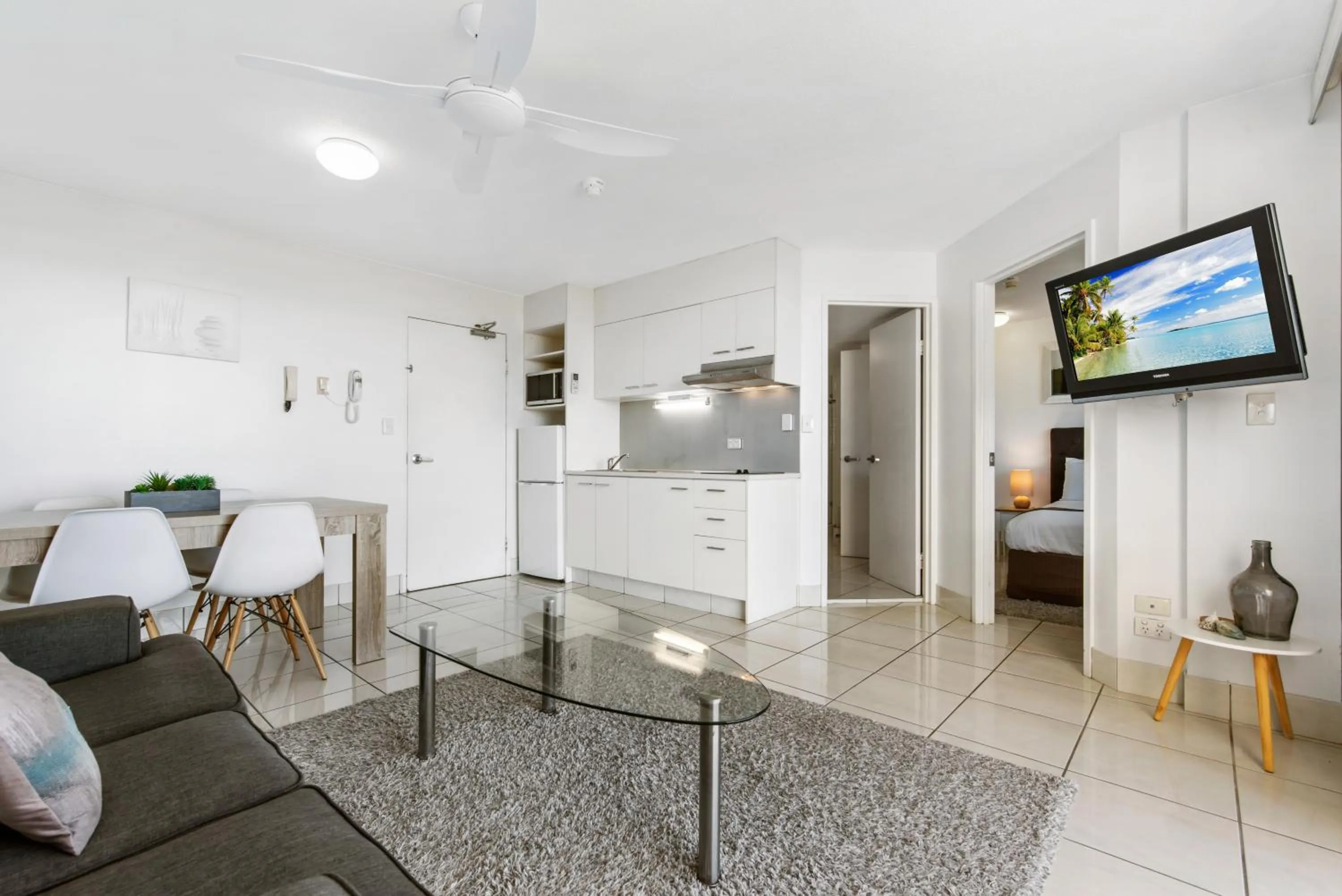 Living room in Sandcastles Mooloolaba