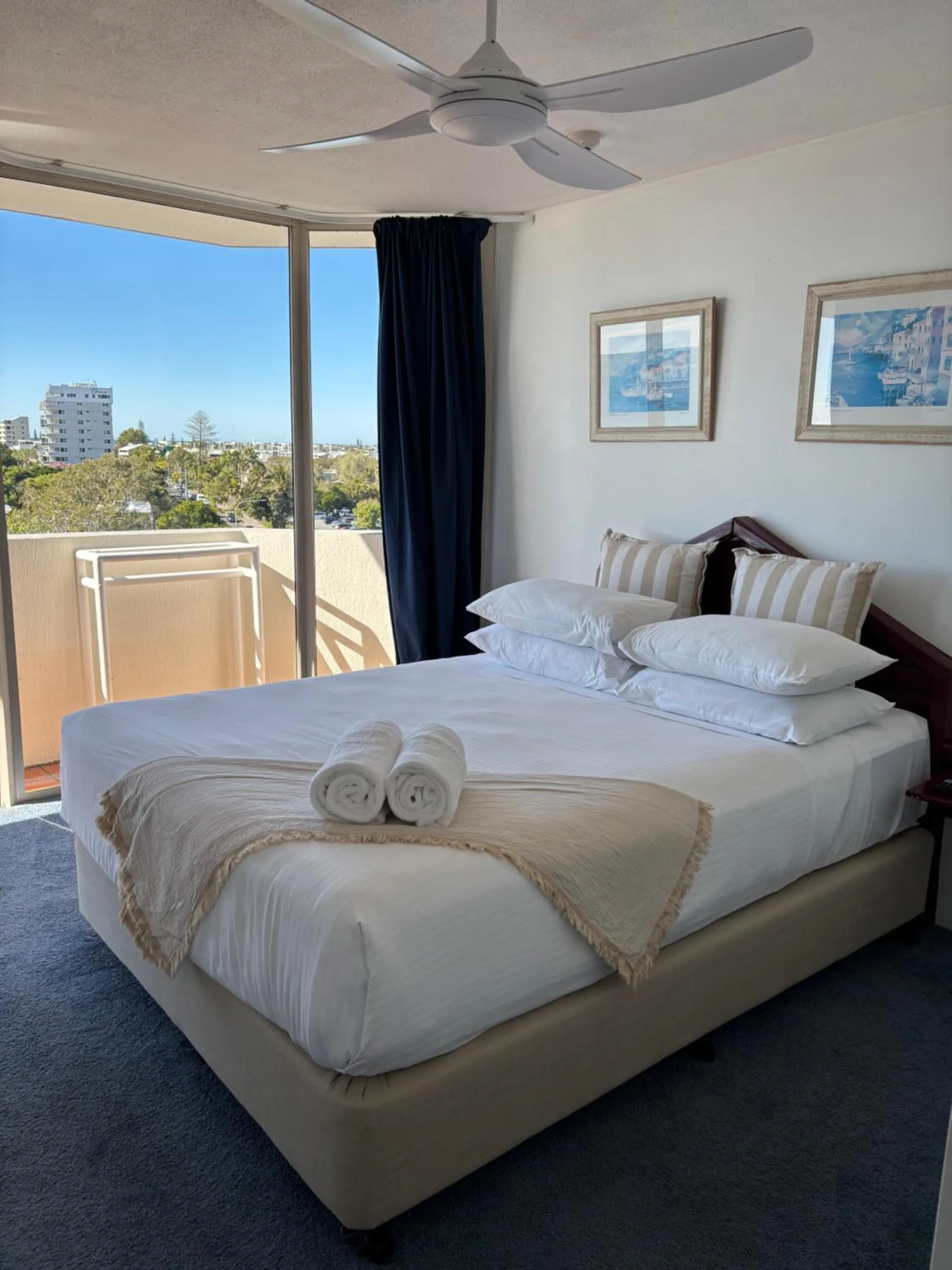 Bed in Sandcastles Mooloolaba